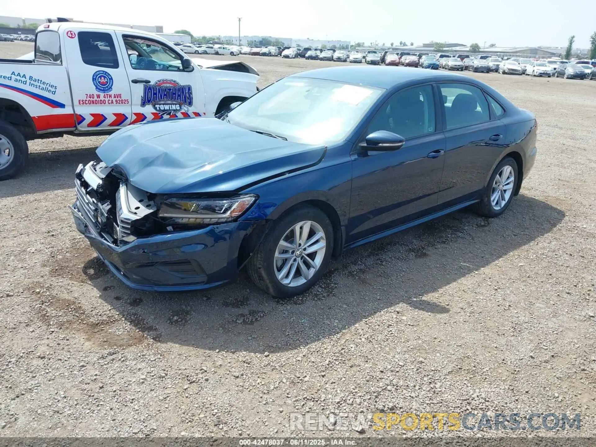 2 Photograph of a damaged car 1VWAA7A34MC015699 VOLKSWAGEN PASSAT 2021