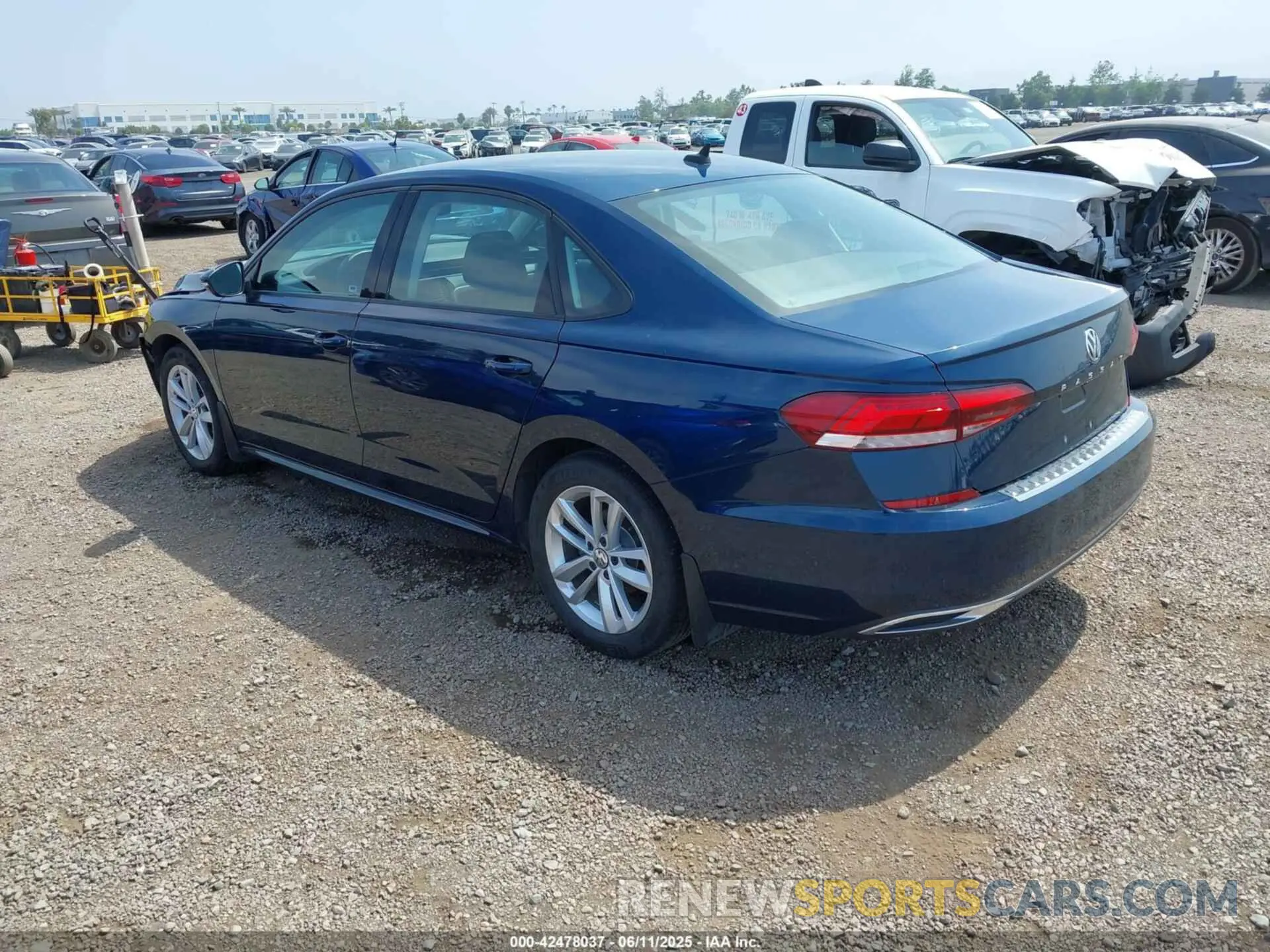 3 Photograph of a damaged car 1VWAA7A34MC015699 VOLKSWAGEN PASSAT 2021
