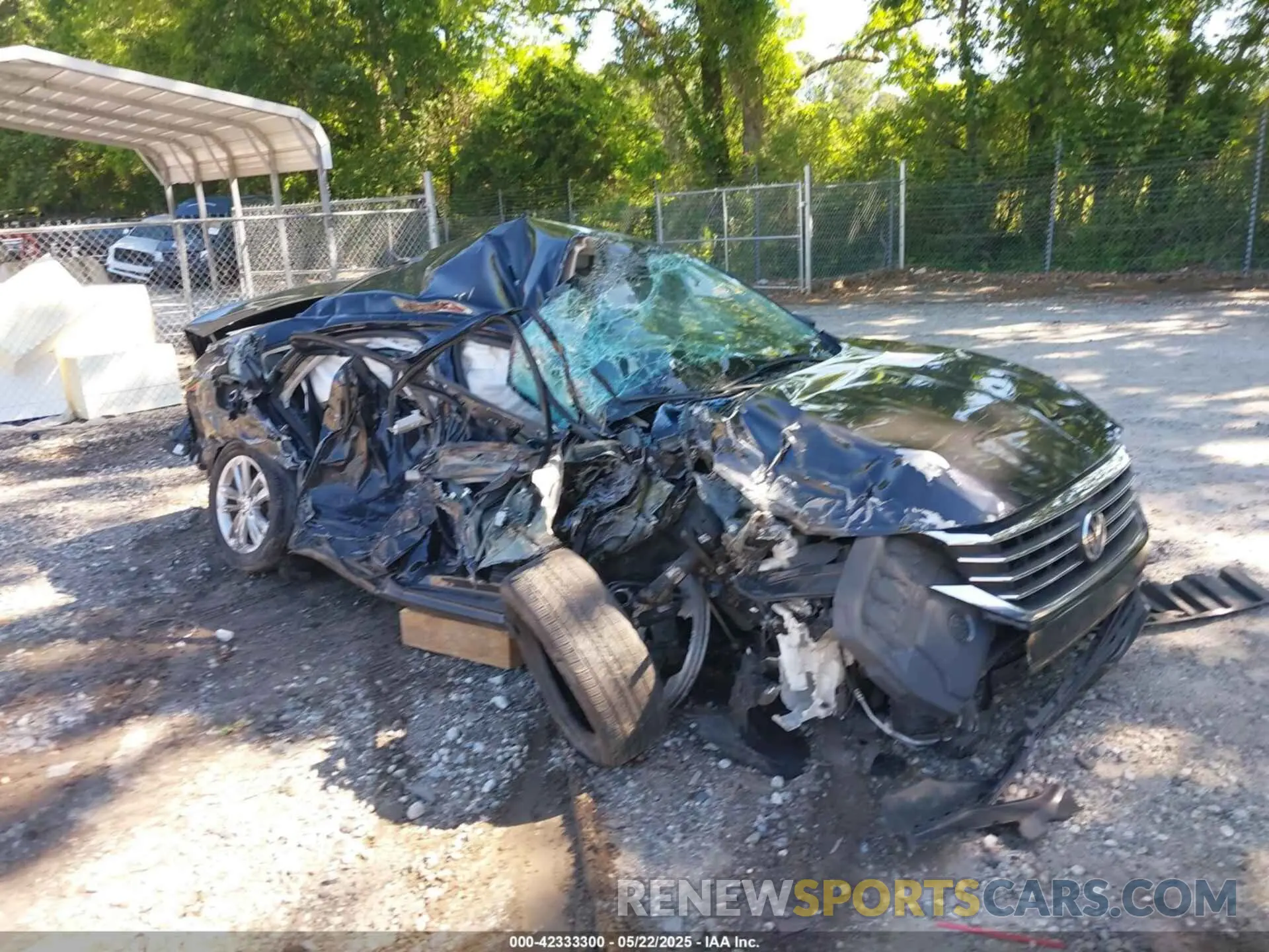 1 Photograph of a damaged car 1VWAA7A36MC003621 VOLKSWAGEN PASSAT 2021