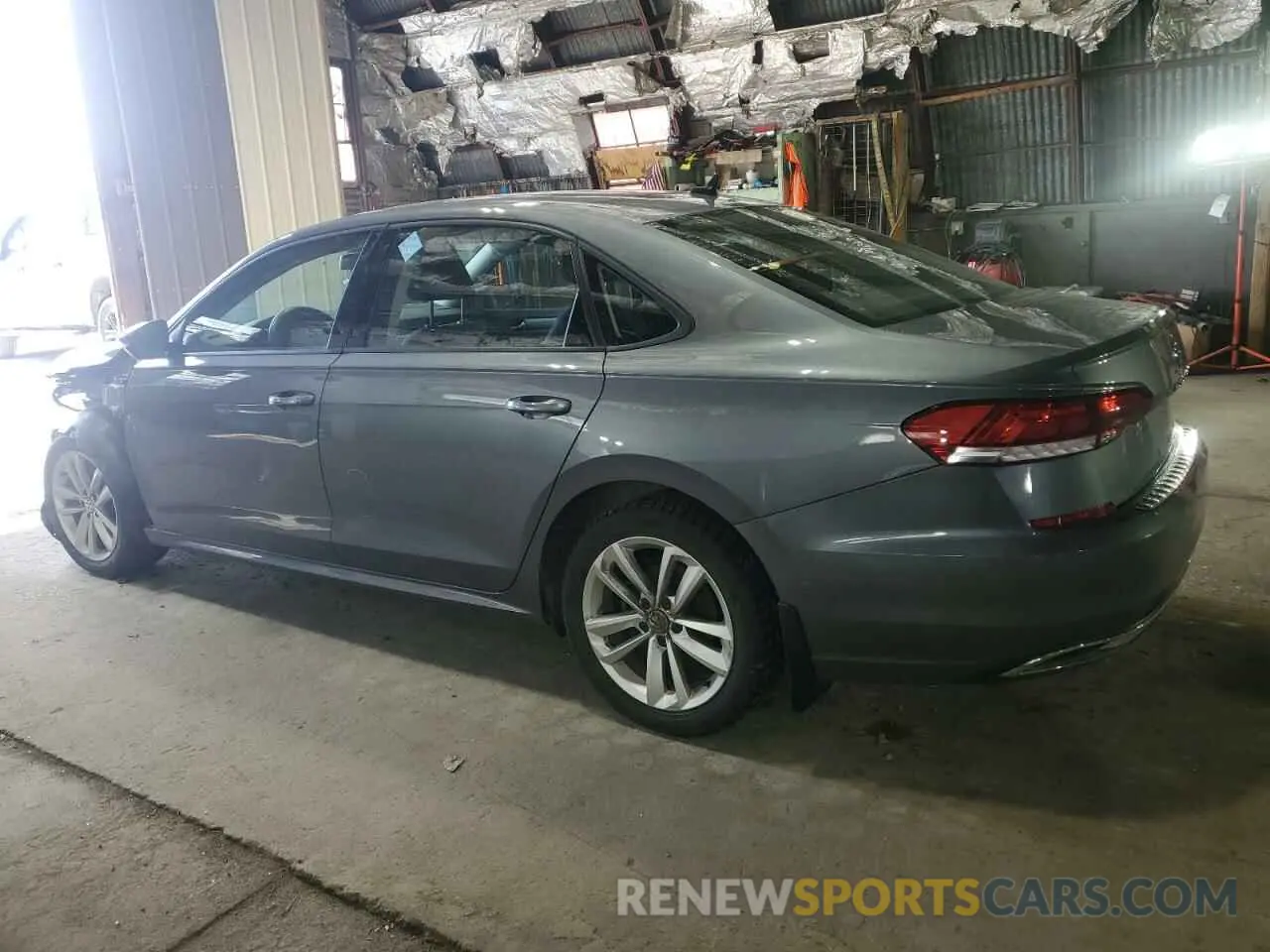 2 Photograph of a damaged car 1VWAA7A36MC014084 VOLKSWAGEN PASSAT 2021