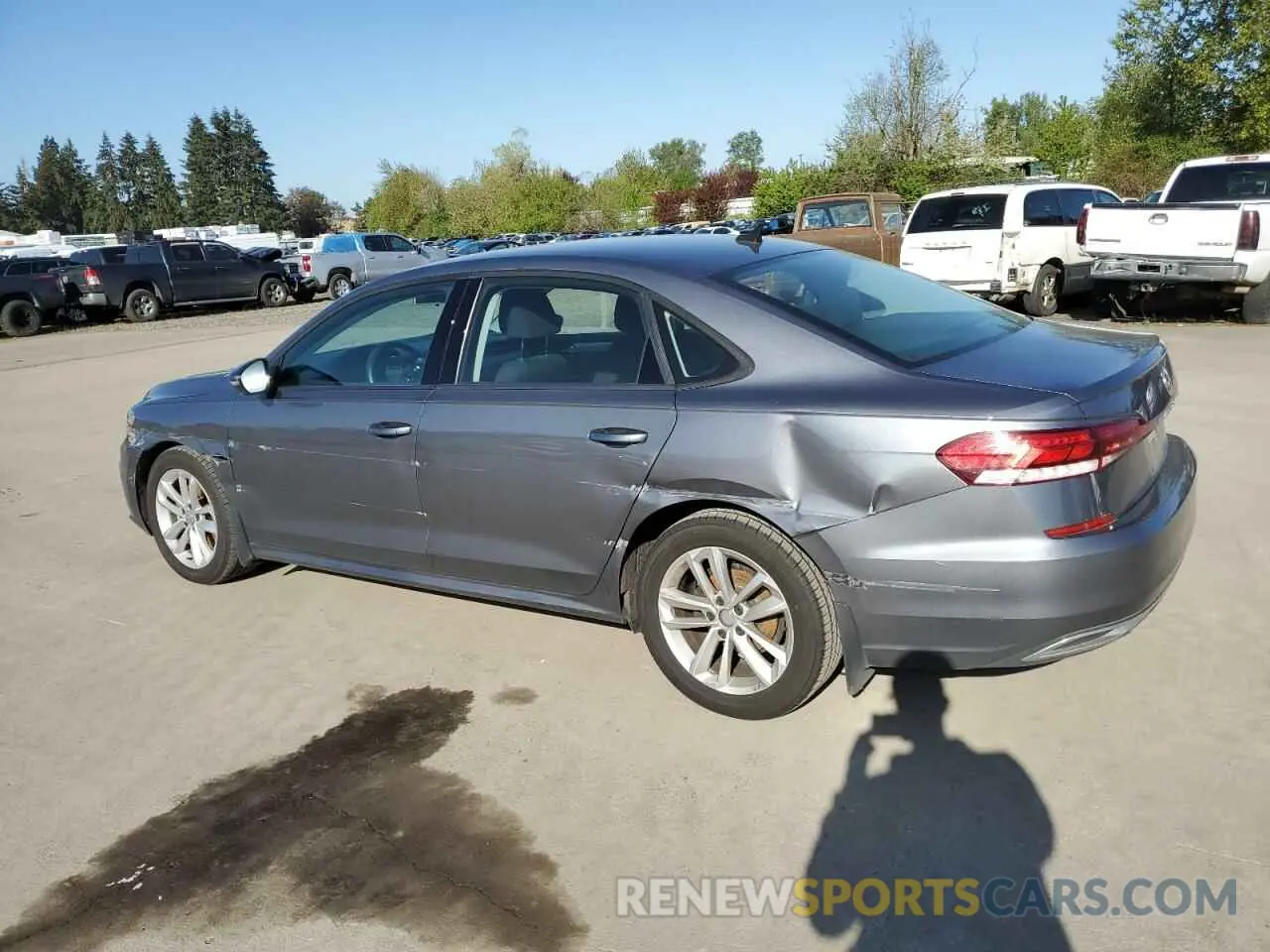 2 Фотография поврежденного автомобиля 1VWAA7A39MC003788 VOLKSWAGEN PASSAT 2021