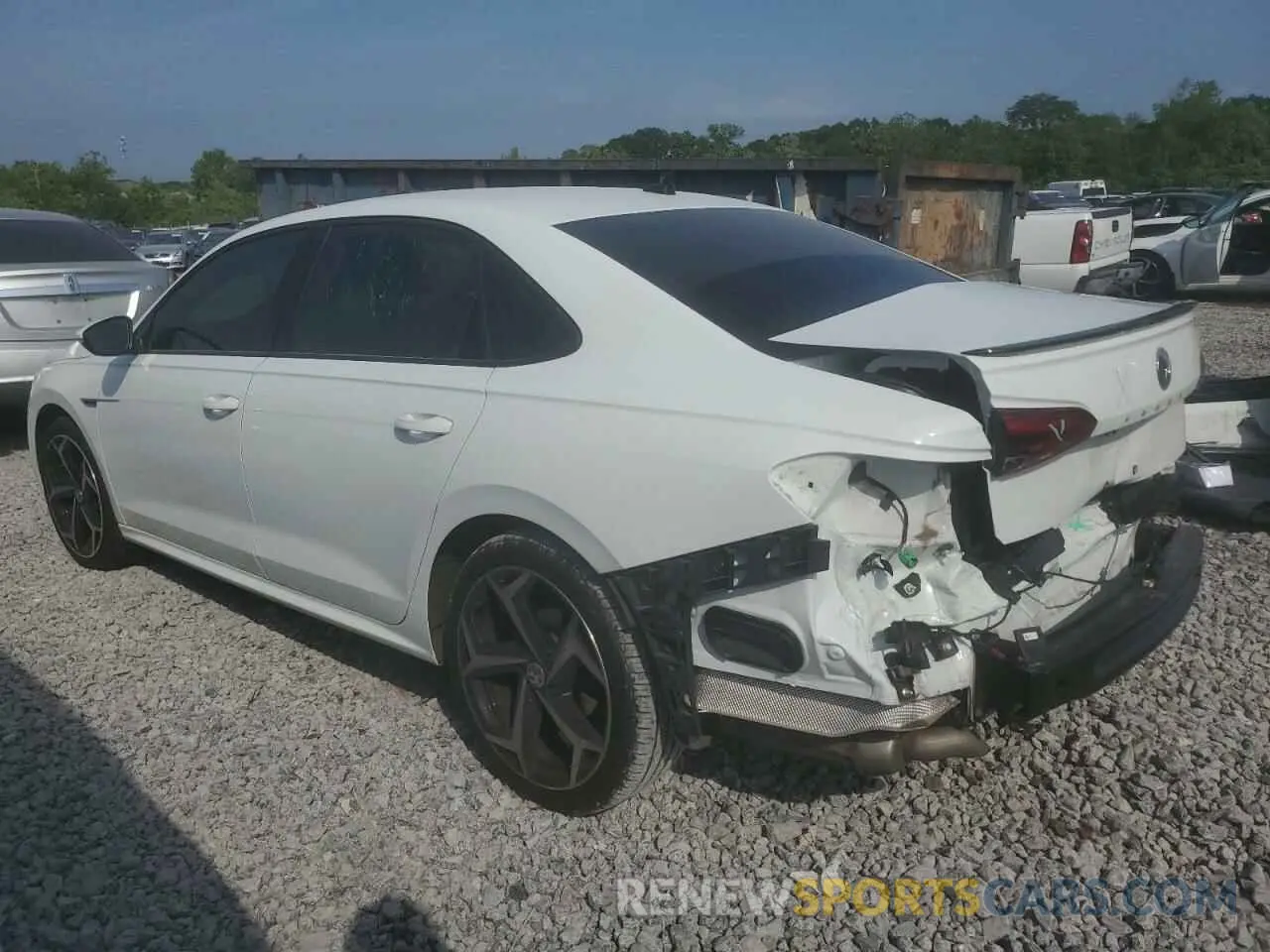 2 Photograph of a damaged car 1VWMA7A30MC015034 VOLKSWAGEN PASSAT 2021