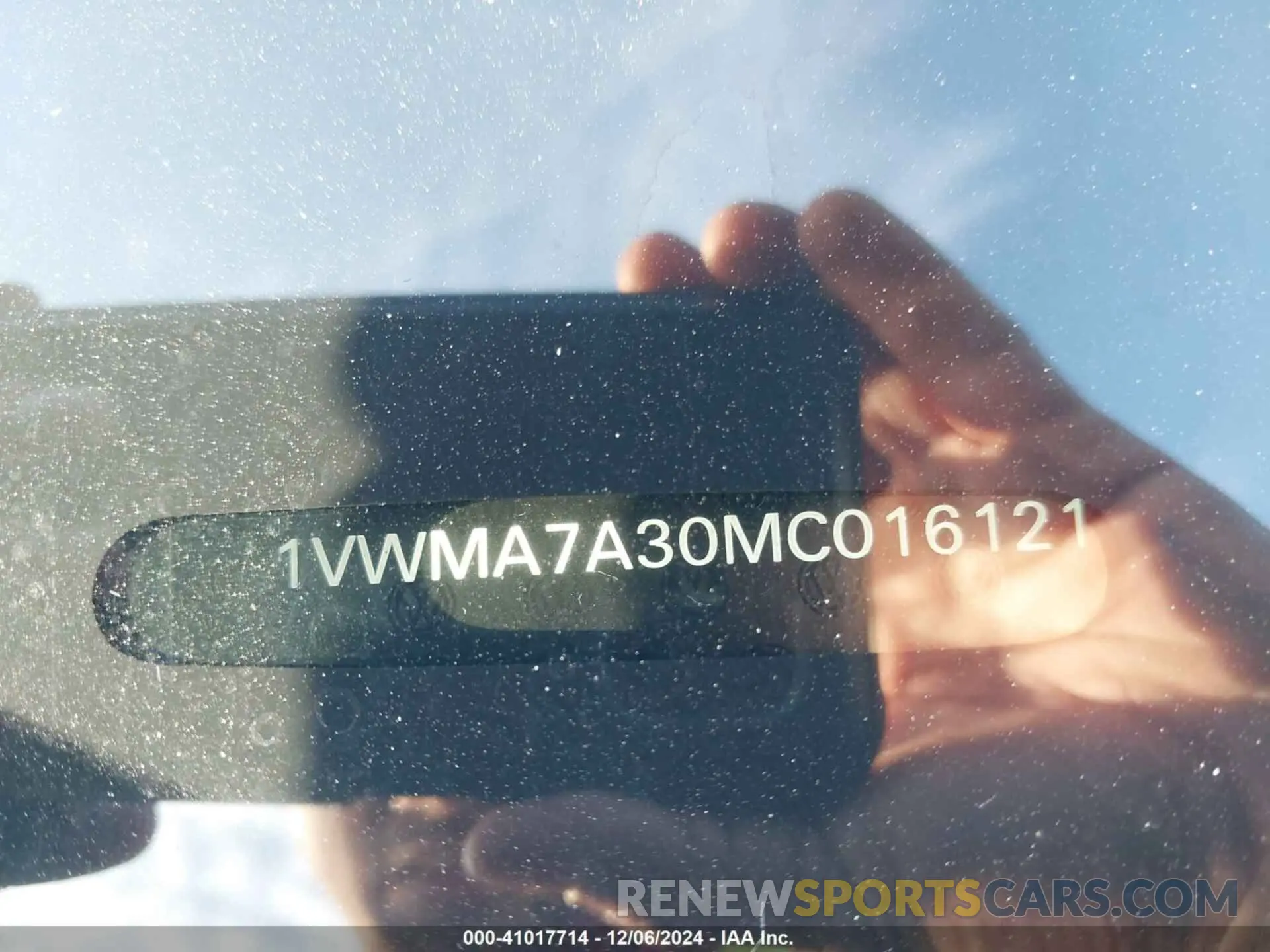 19 Фотография поврежденного автомобиля 1VWMA7A30MC016121 VOLKSWAGEN PASSAT 2021