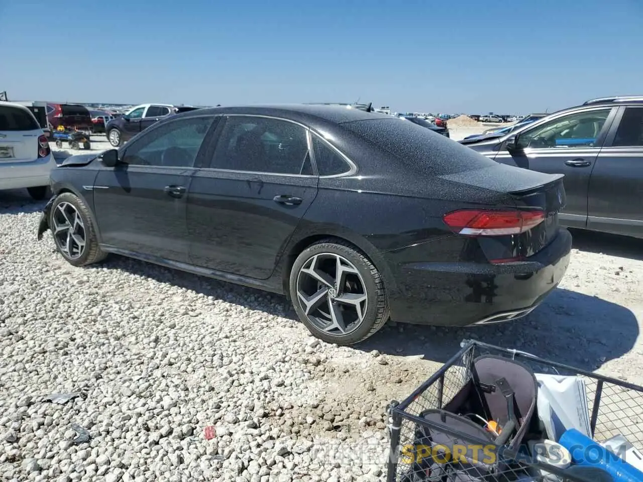2 Photograph of a damaged car 1VWMA7A35MC016034 VOLKSWAGEN PASSAT 2021
