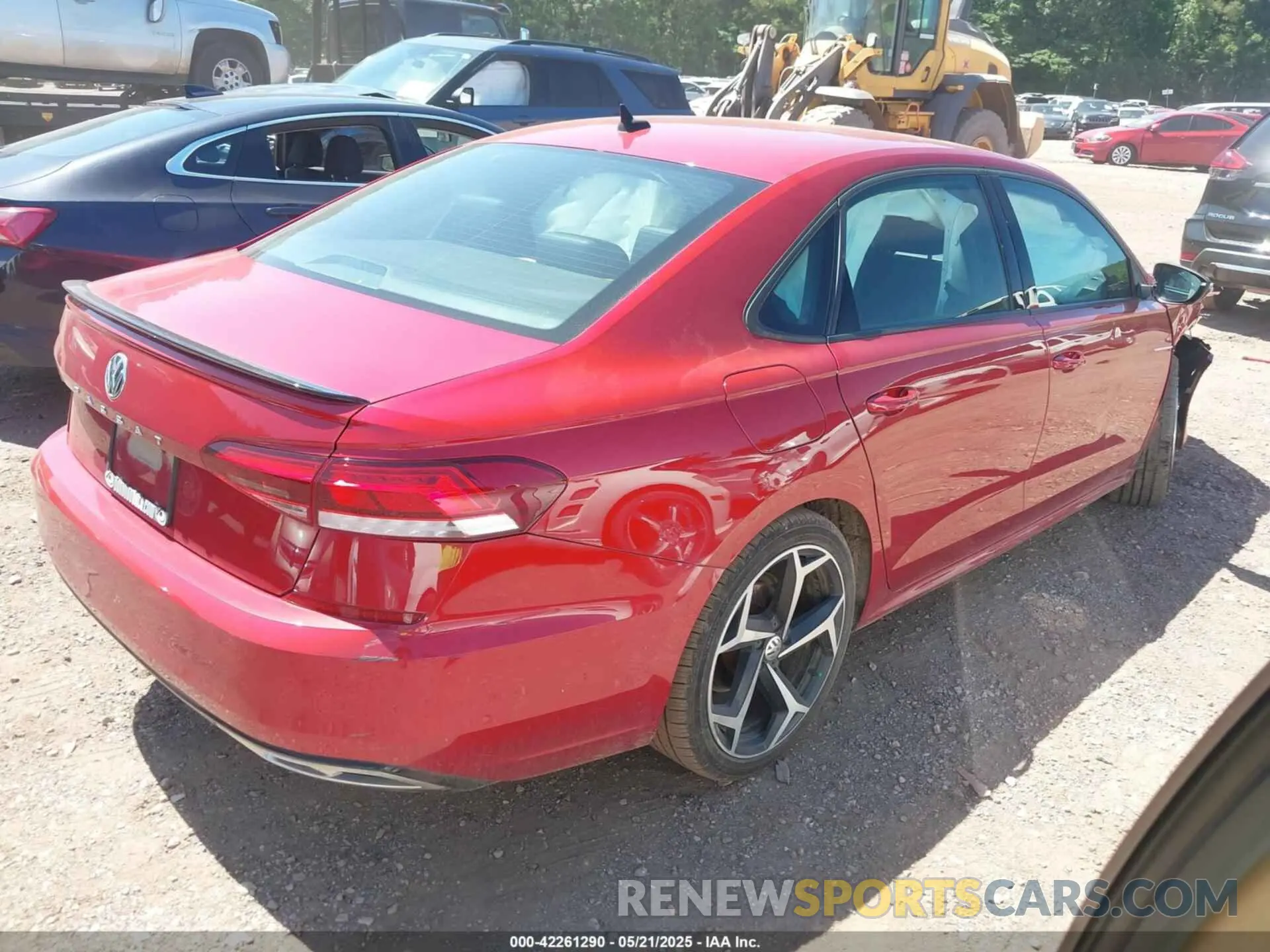 4 Photograph of a damaged car 1VWMA7A35MC018284 VOLKSWAGEN PASSAT 2021