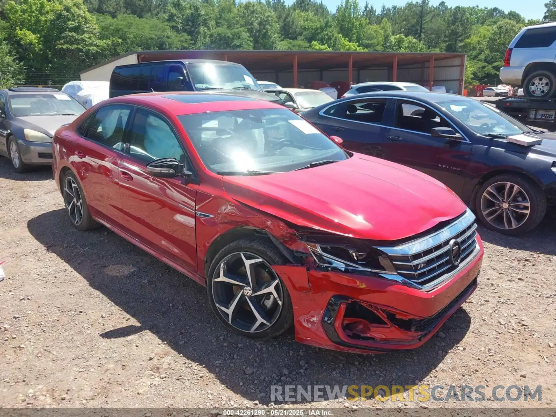 6 Photograph of a damaged car 1VWMA7A35MC018284 VOLKSWAGEN PASSAT 2021