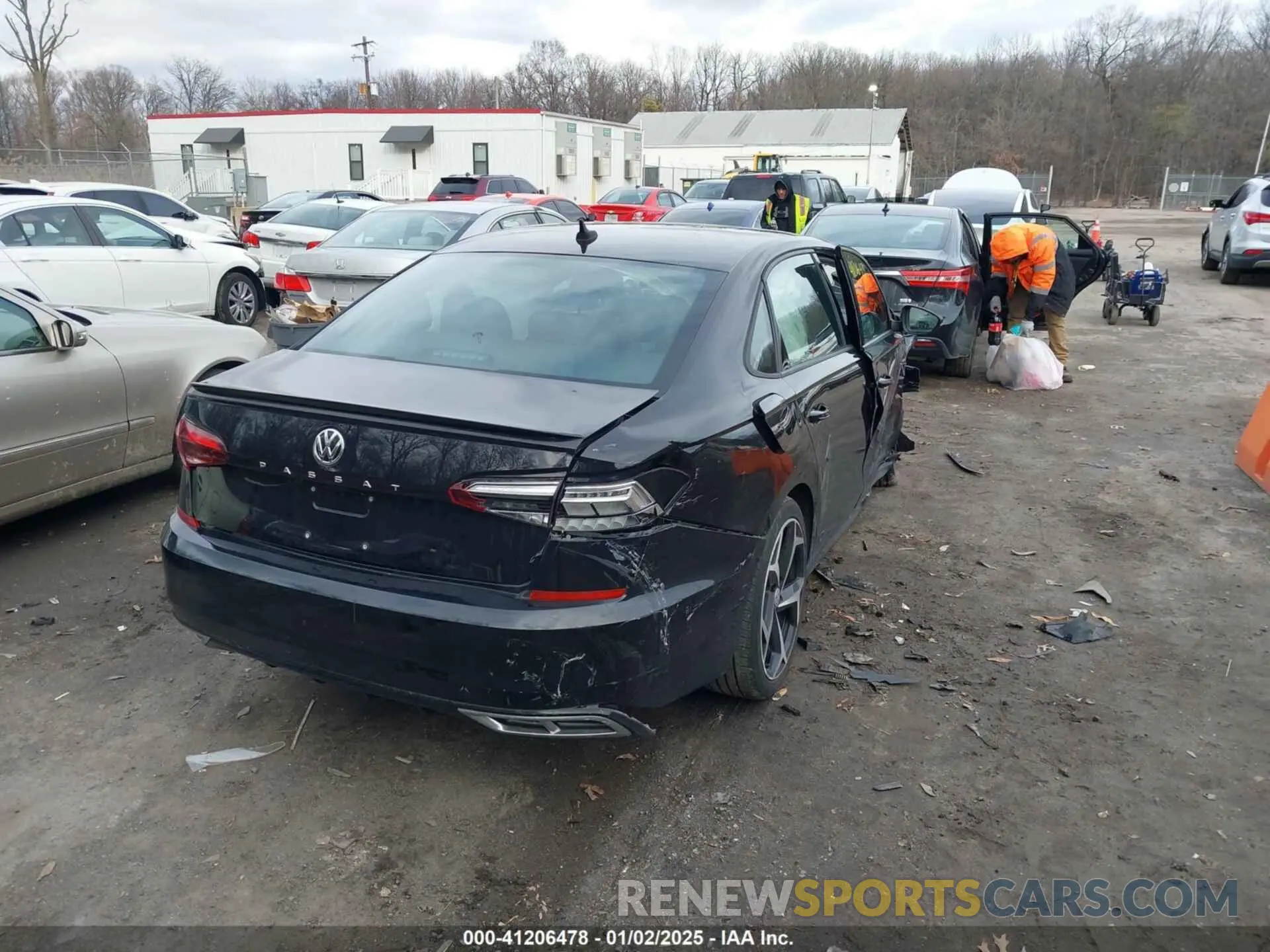 4 Фотография поврежденного автомобиля 1VWMA7A36MC010128 VOLKSWAGEN PASSAT 2021
