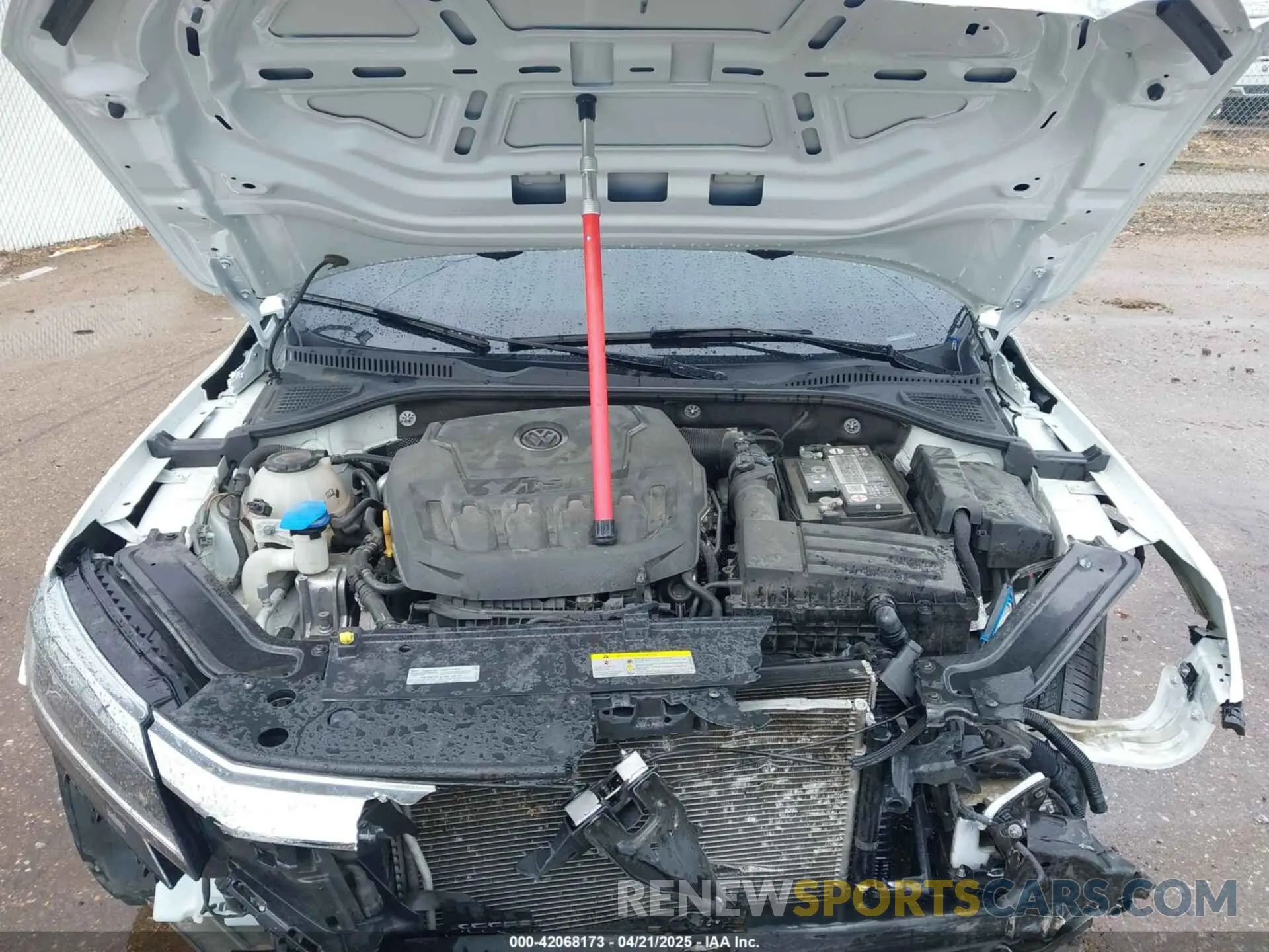 10 Фотография поврежденного автомобиля 1VWMA7A36MC014597 VOLKSWAGEN PASSAT 2021