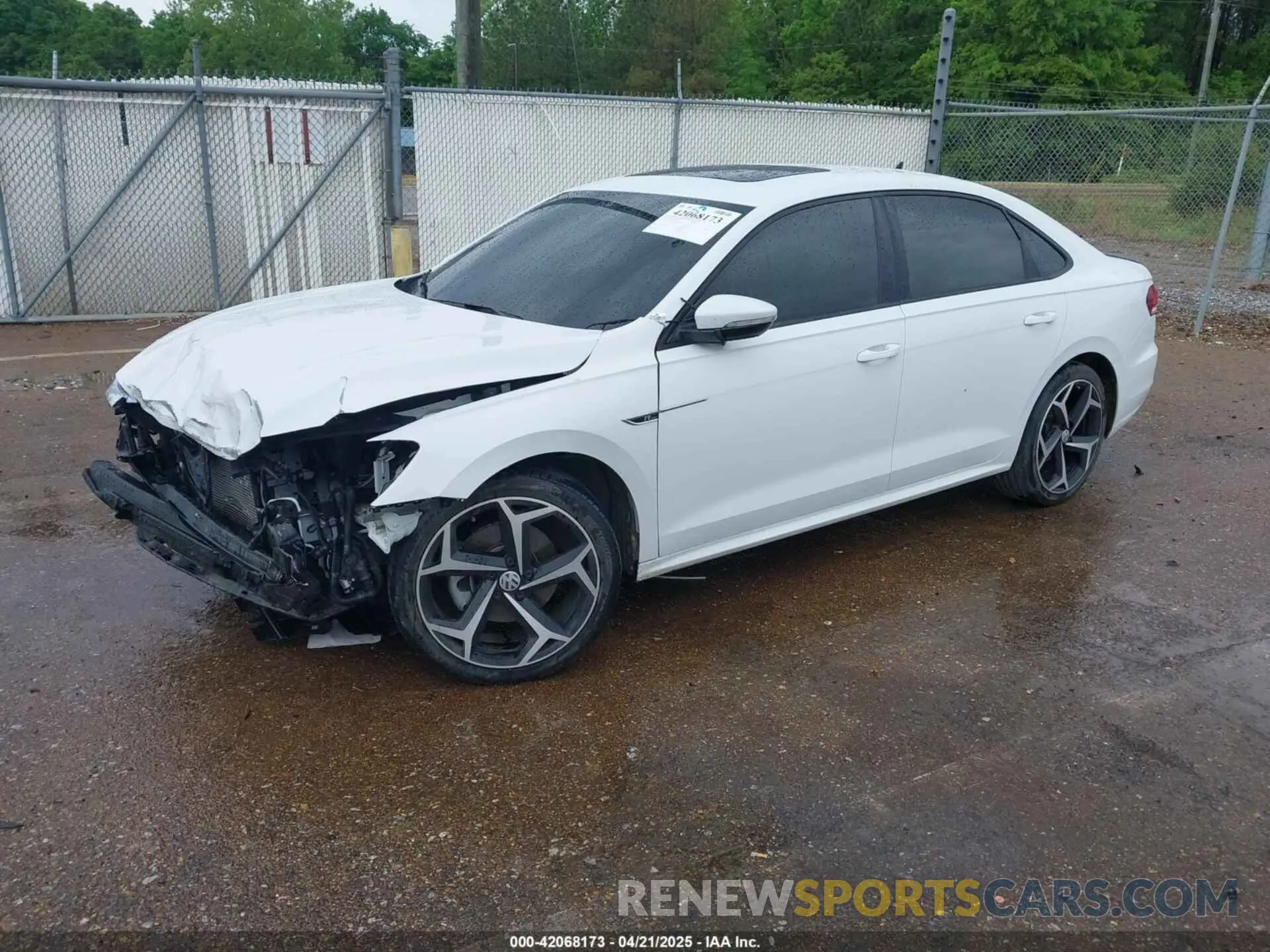 2 Фотография поврежденного автомобиля 1VWMA7A36MC014597 VOLKSWAGEN PASSAT 2021