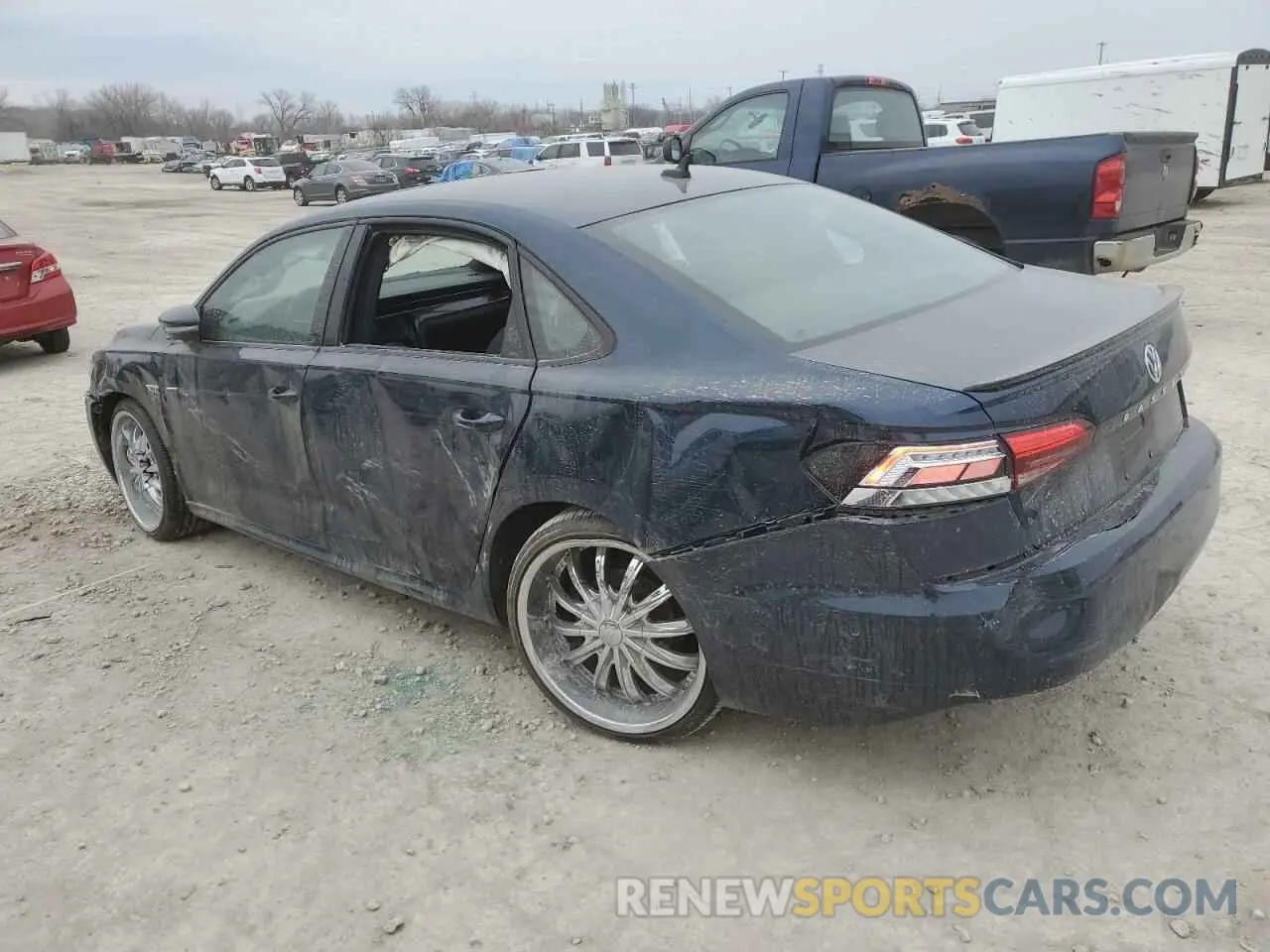 2 Фотография поврежденного автомобиля 1VWMA7A37MC007058 VOLKSWAGEN PASSAT 2021