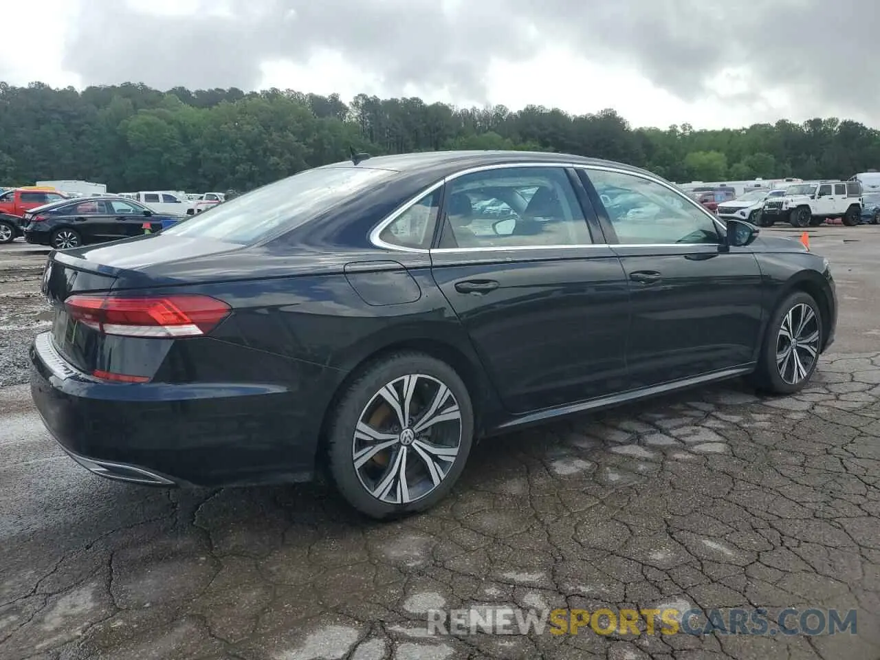 3 Фотография поврежденного автомобиля 1VWSA7A30MC006535 VOLKSWAGEN PASSAT 2021