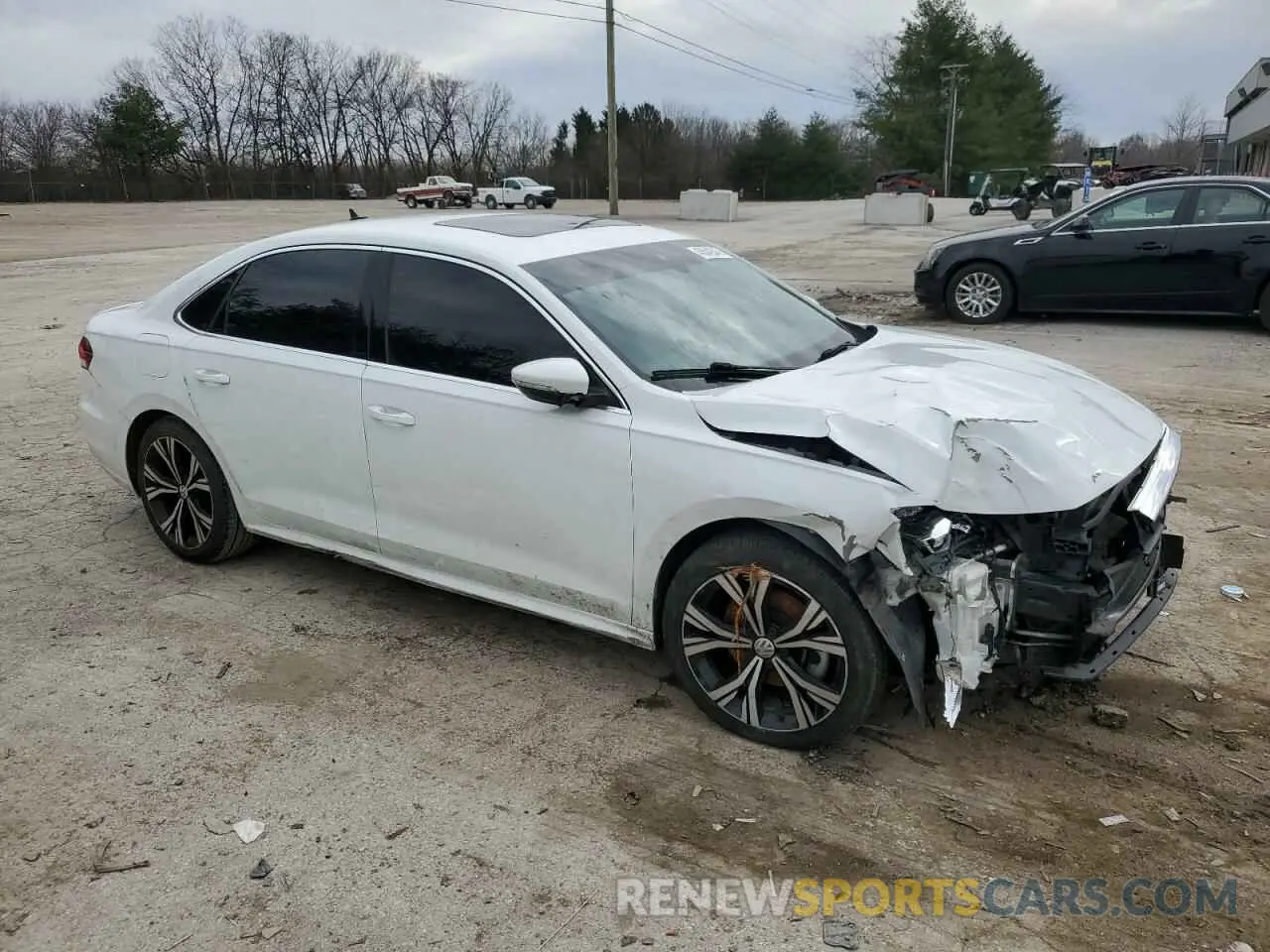 4 Photograph of a damaged car 1VWSA7A32MC009369 VOLKSWAGEN PASSAT 2021