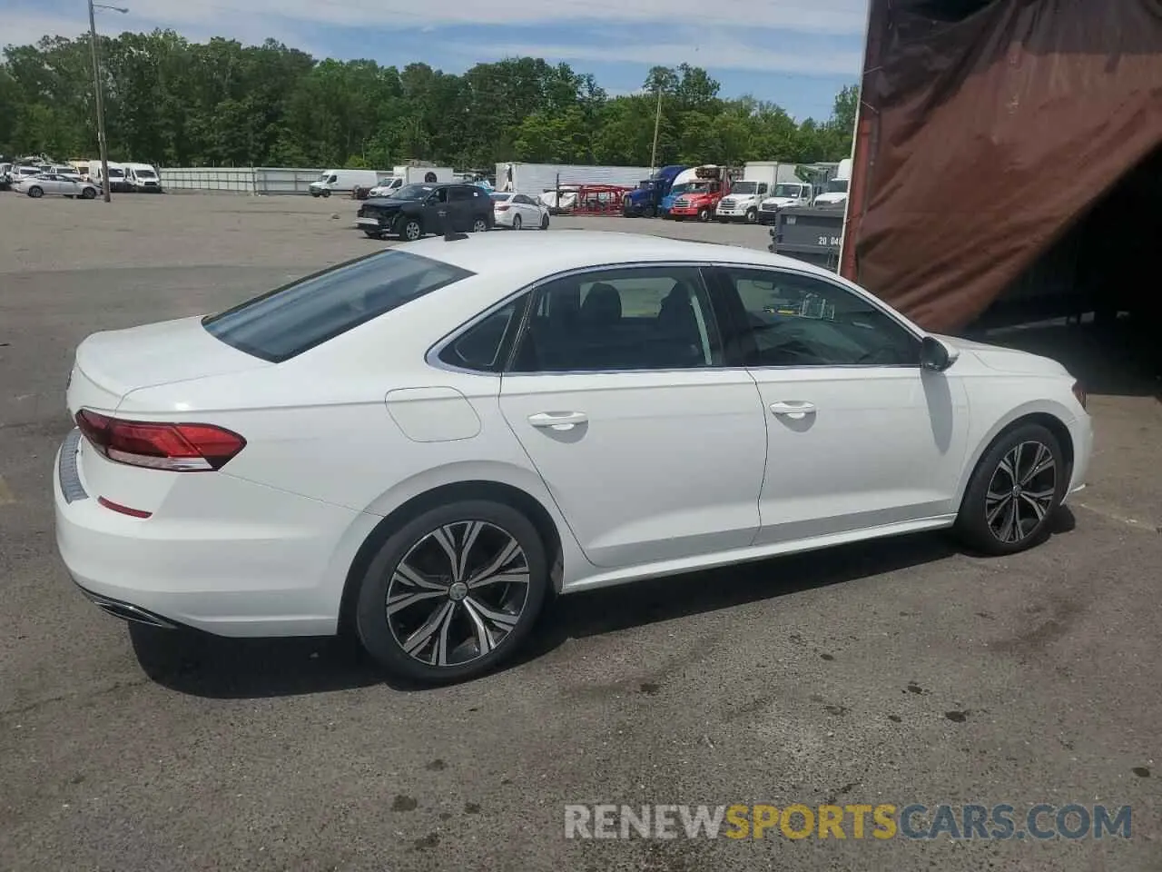 3 Фотография поврежденного автомобиля 1VWSA7A32MC016645 VOLKSWAGEN PASSAT 2021