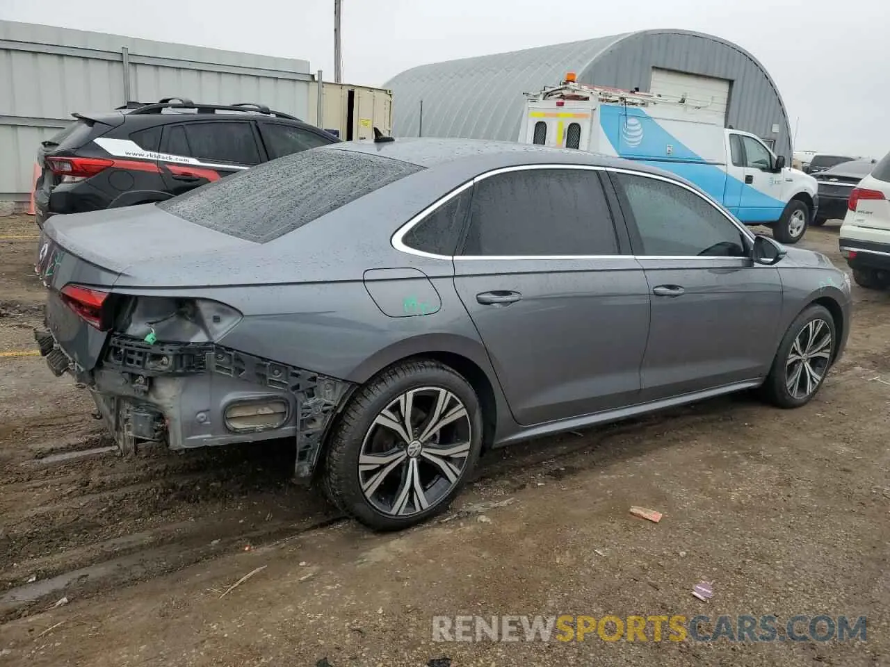 3 Photograph of a damaged car 1VWSA7A33MC012734 VOLKSWAGEN PASSAT 2021
