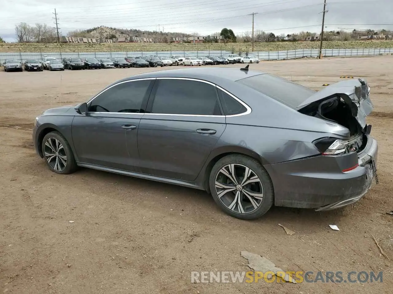 2 Фотография поврежденного автомобиля 1VWSA7A33MC015066 VOLKSWAGEN PASSAT 2021