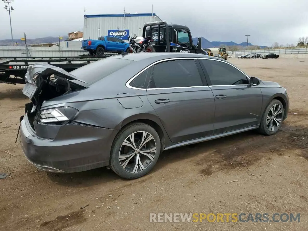 3 Фотография поврежденного автомобиля 1VWSA7A33MC015066 VOLKSWAGEN PASSAT 2021