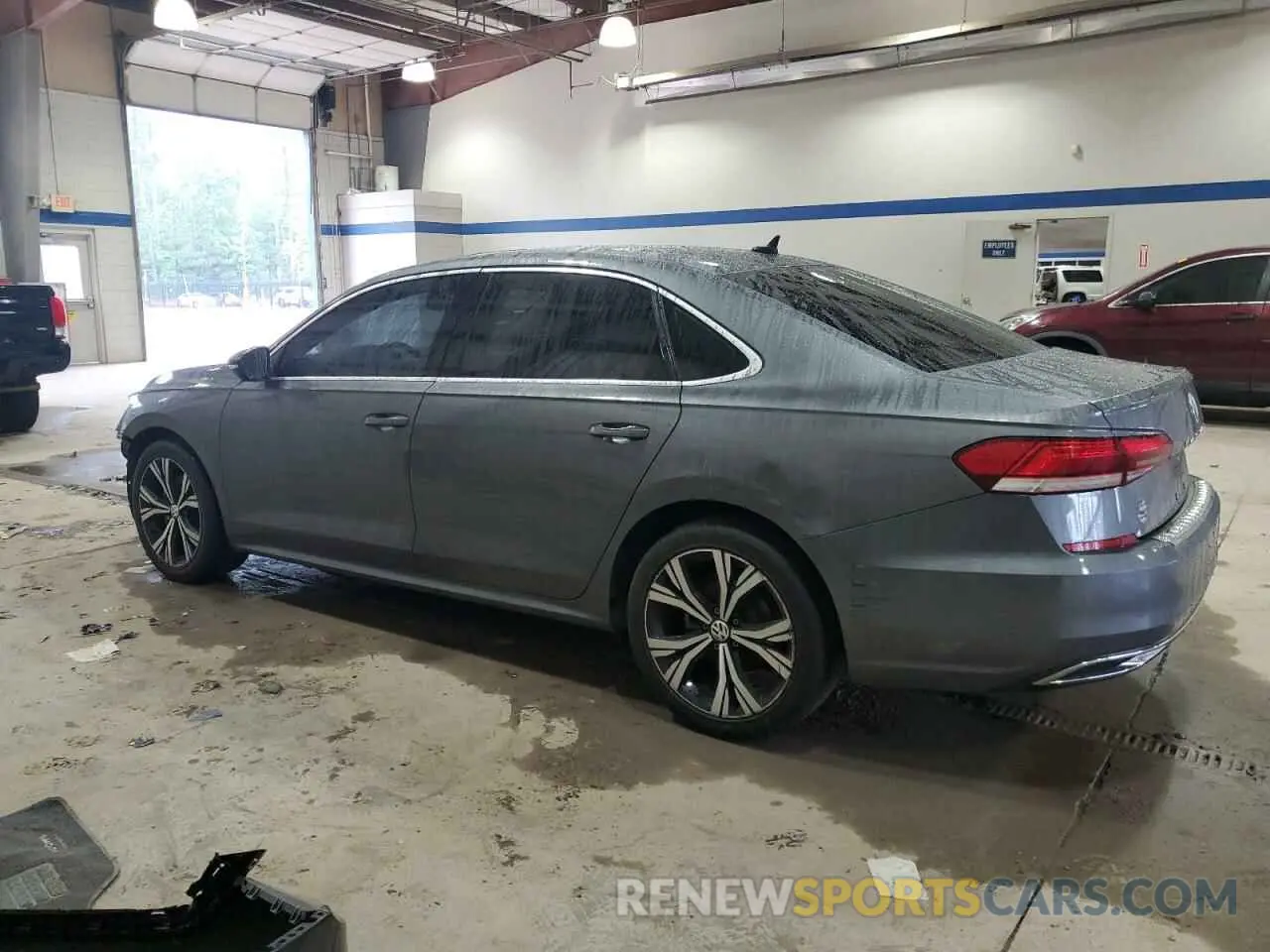 2 Photograph of a damaged car 1VWSA7A34MC010023 VOLKSWAGEN PASSAT 2021