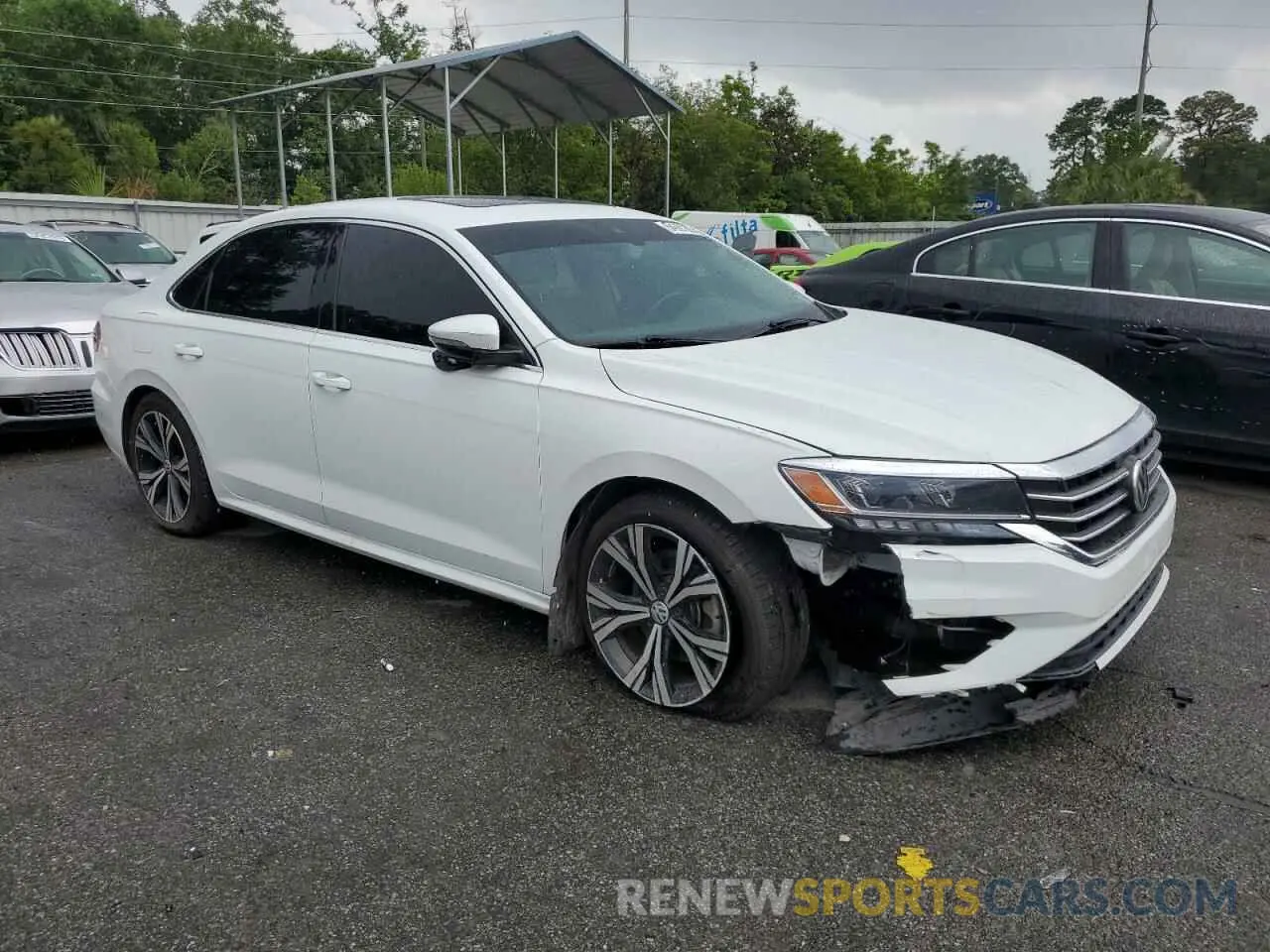 4 Photograph of a damaged car 1VWSA7A34MC010510 VOLKSWAGEN PASSAT 2021