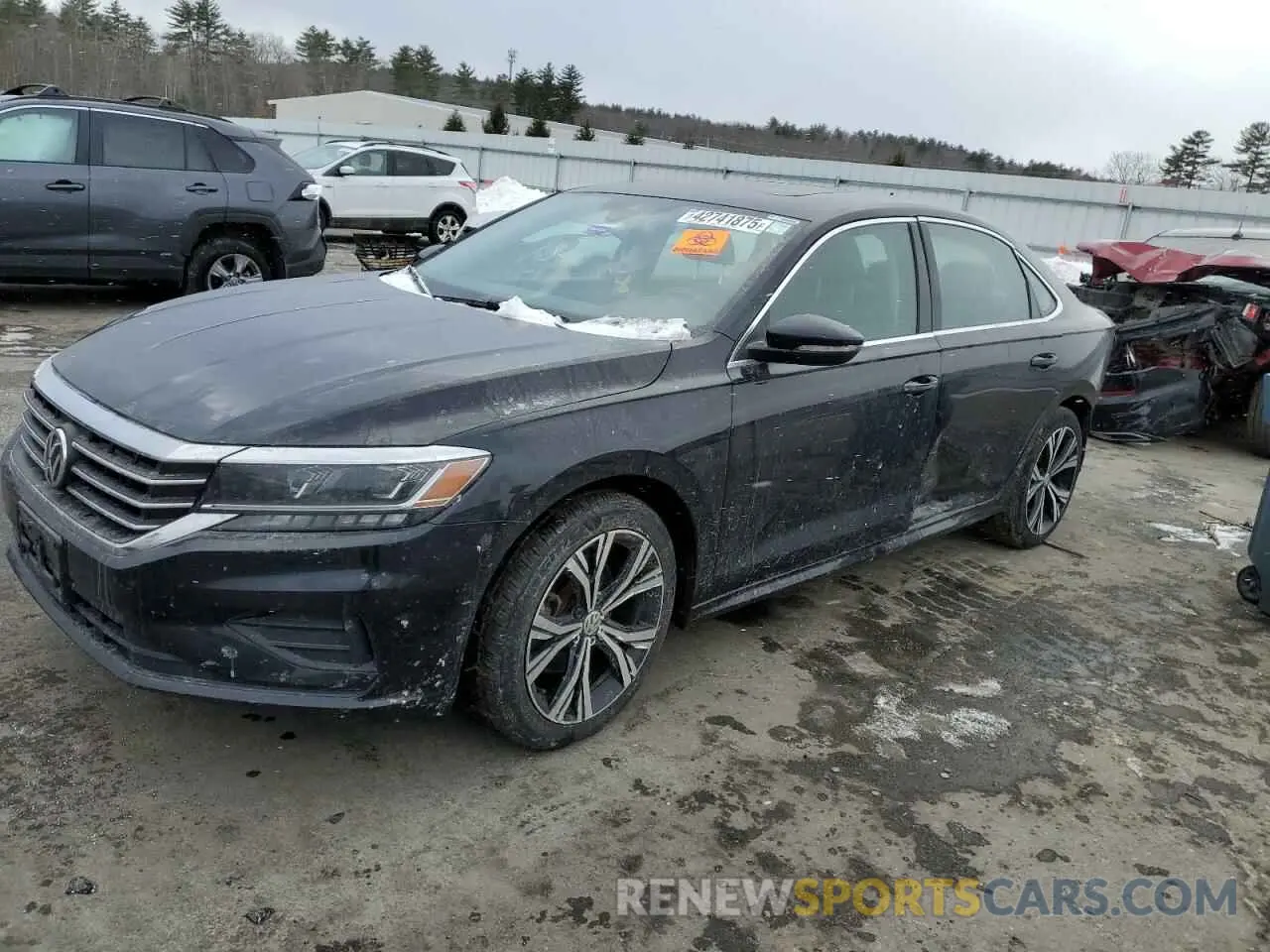 1 Фотография поврежденного автомобиля 1VWSA7A34MC015836 VOLKSWAGEN PASSAT 2021