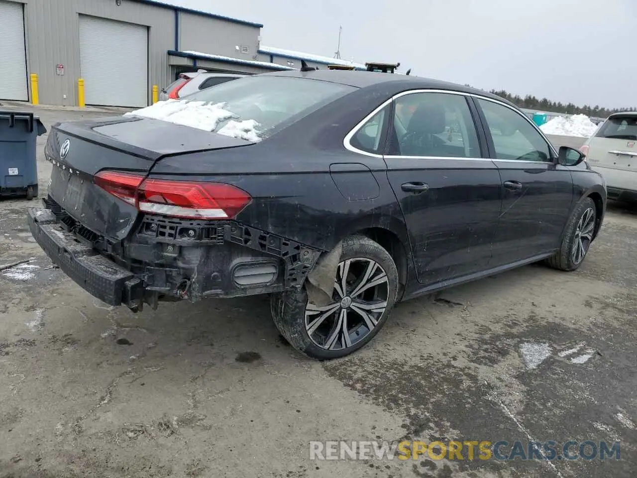 3 Фотография поврежденного автомобиля 1VWSA7A34MC015836 VOLKSWAGEN PASSAT 2021