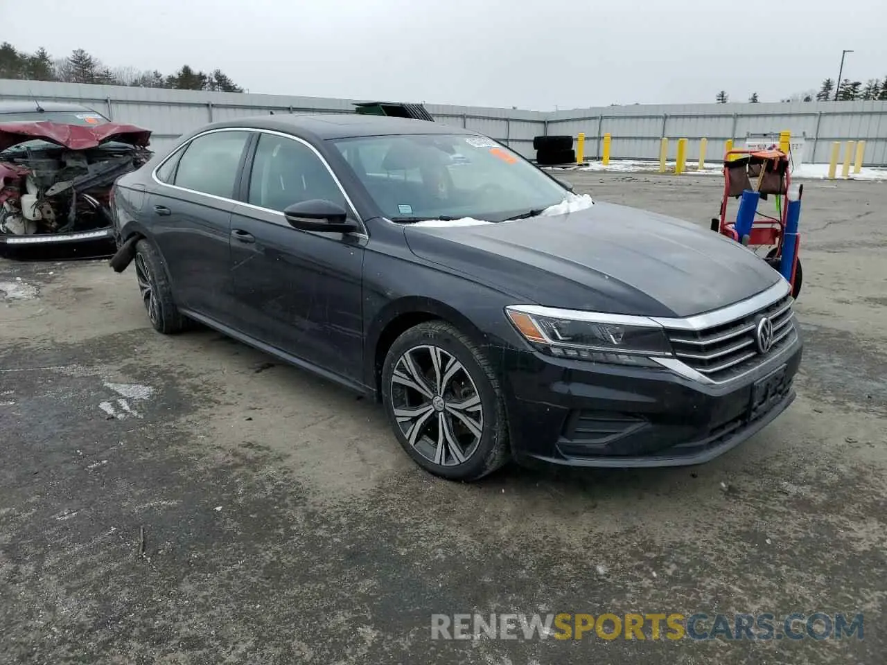 4 Фотография поврежденного автомобиля 1VWSA7A34MC015836 VOLKSWAGEN PASSAT 2021