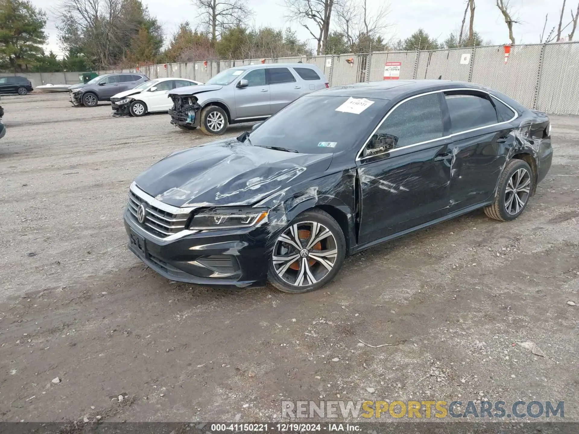 2 Photograph of a damaged car 1VWSA7A34MC019031 VOLKSWAGEN PASSAT 2021