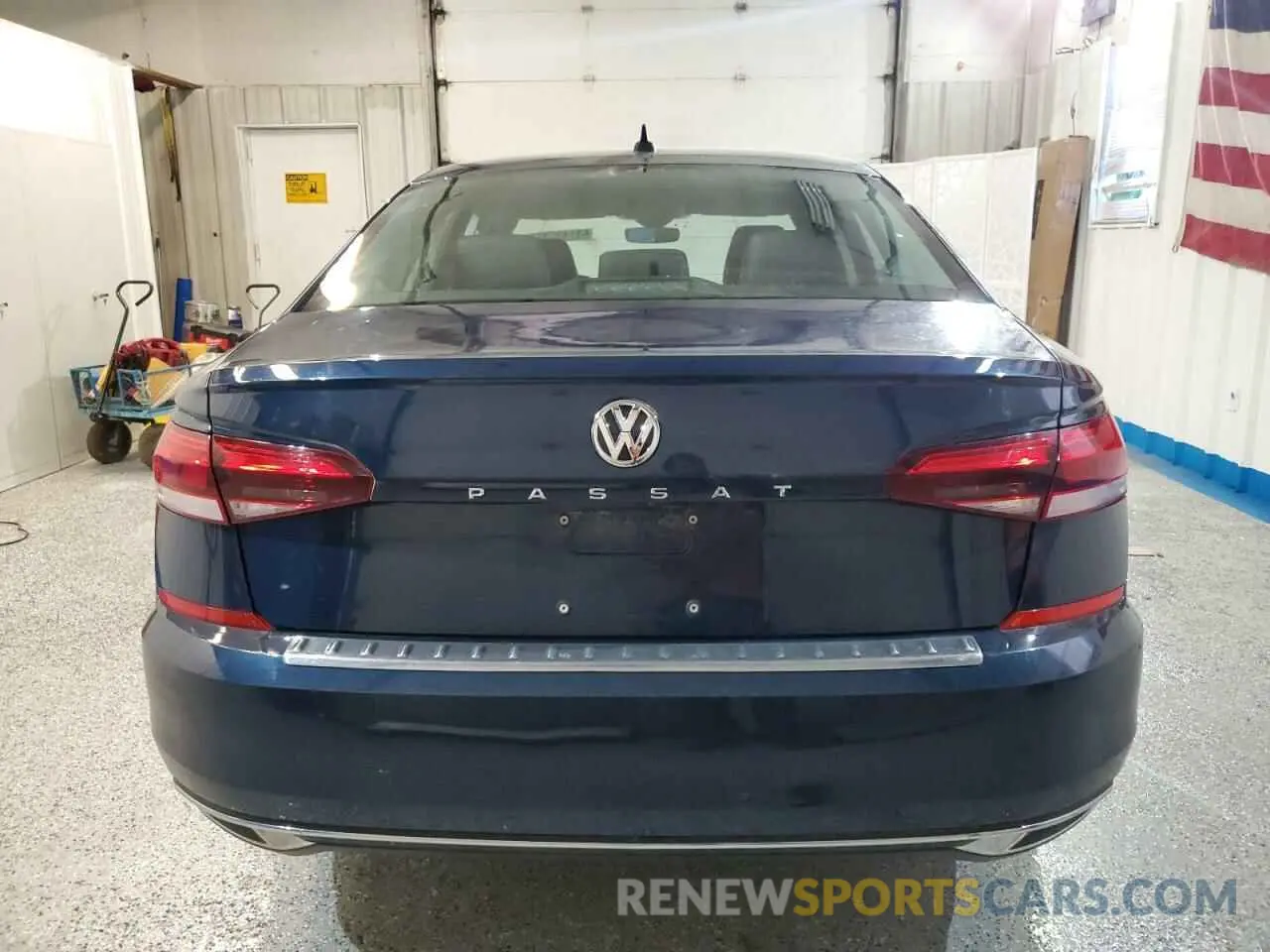6 Фотография поврежденного автомобиля 1VWSA7A37MC000215 VOLKSWAGEN PASSAT 2021
