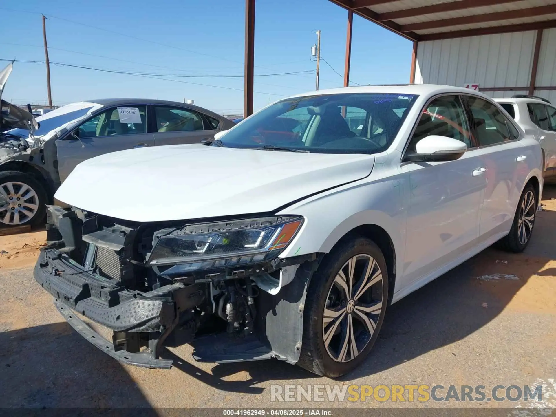6 Photograph of a damaged car 1VWSA7A37MC006922 VOLKSWAGEN PASSAT 2021