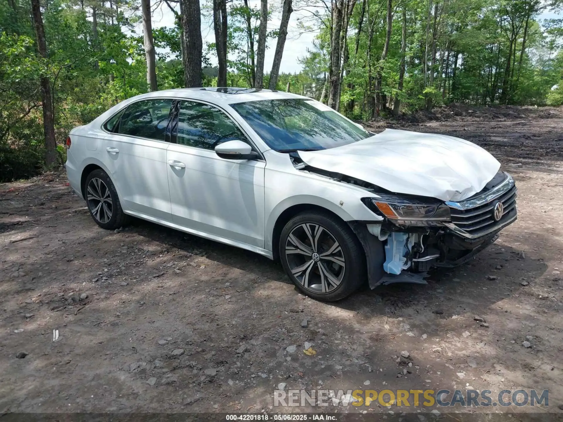 1 Фотография поврежденного автомобиля 1VWSA7A38MC014396 VOLKSWAGEN PASSAT 2021