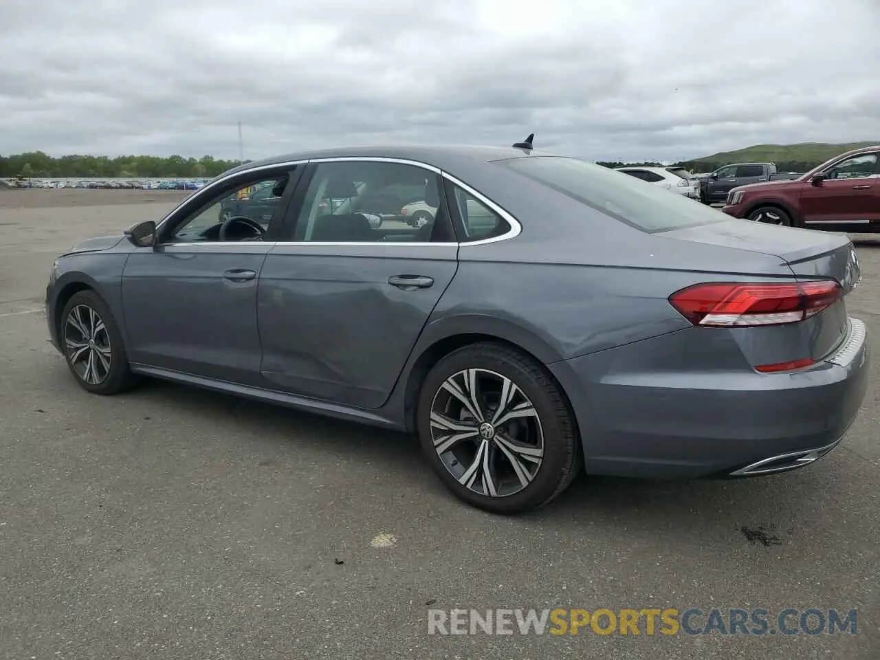 2 Photograph of a damaged car 1VWSA7A39MC003620 VOLKSWAGEN PASSAT 2021