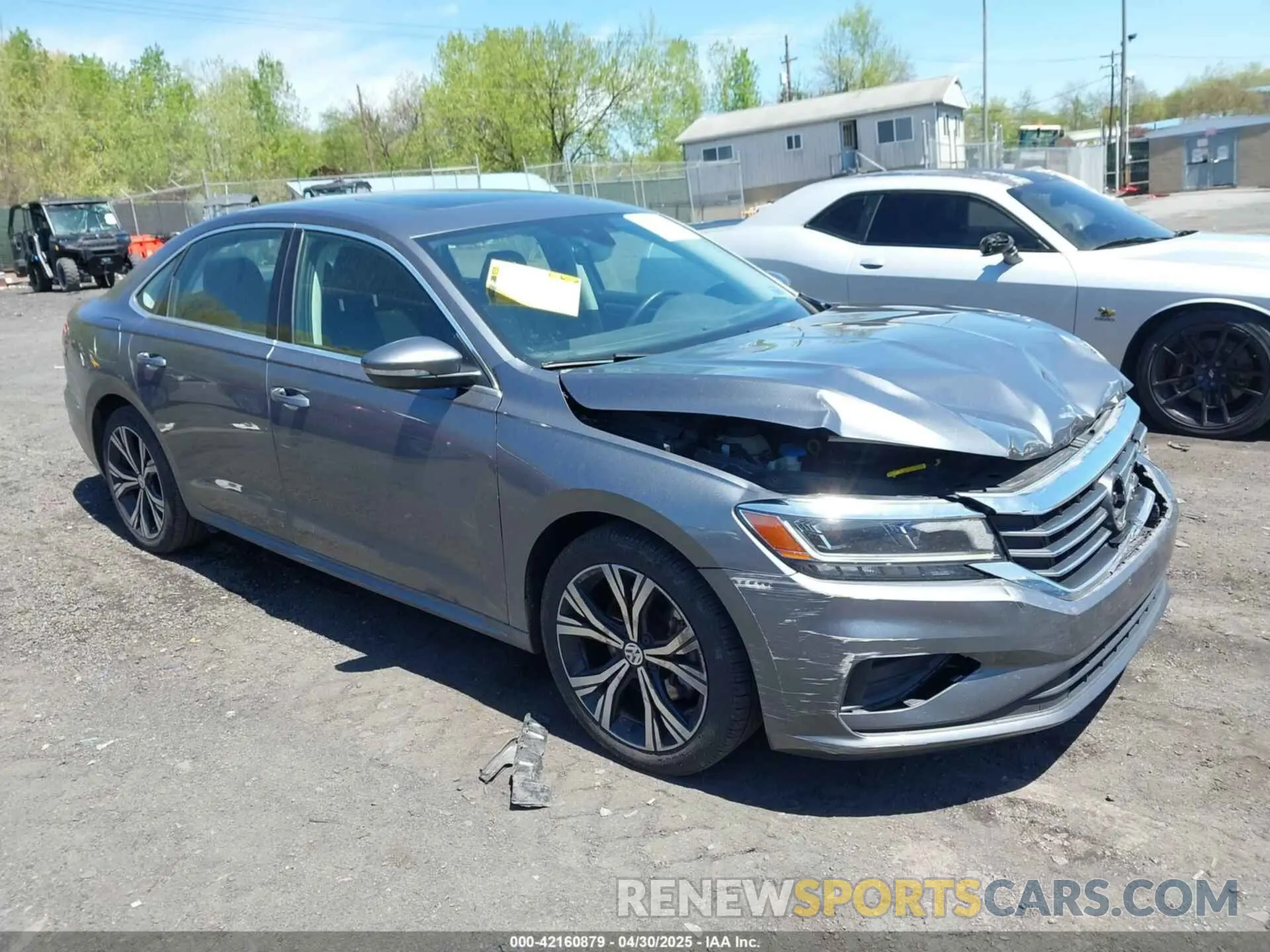 1 Photograph of a damaged car 1VWSA7A39MC011507 VOLKSWAGEN PASSAT 2021