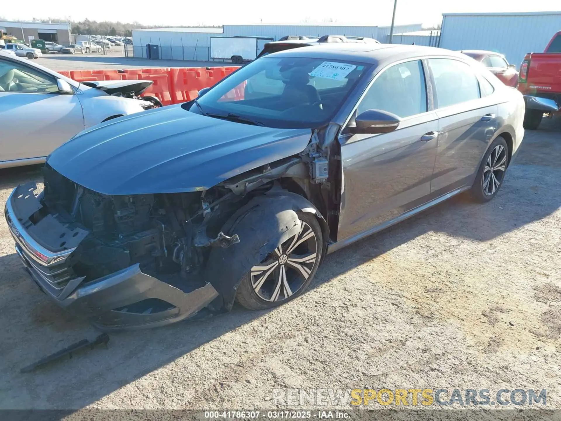2 Photograph of a damaged car 1VWSA7A3XMC008583 VOLKSWAGEN PASSAT 2021