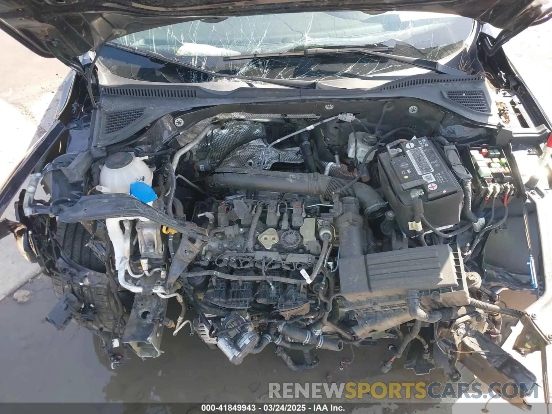 10 Photograph of a damaged car 1VWMA7A36NC007974 VOLKSWAGEN PASSAT 2022