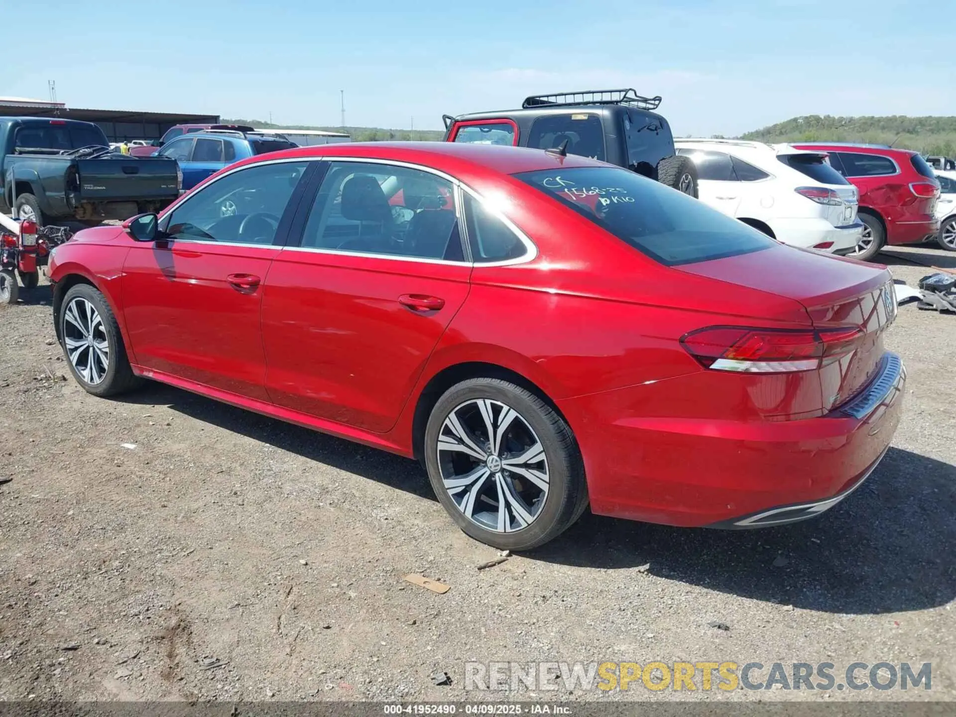 3 Photograph of a damaged car 1VWSA7A30NC002308 VOLKSWAGEN PASSAT 2022