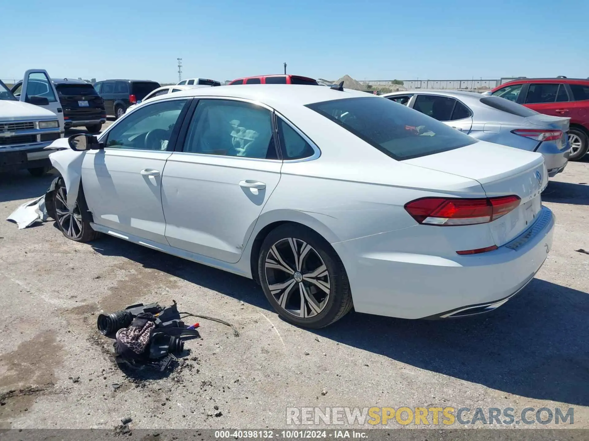 3 Photograph of a damaged car 1VWSA7A30NC007380 VOLKSWAGEN PASSAT 2022