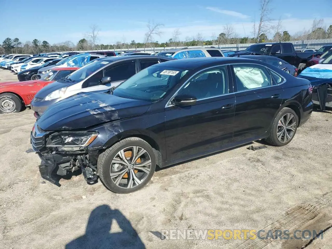 1 Photograph of a damaged car 1VWSA7A31NC008473 VOLKSWAGEN PASSAT 2022