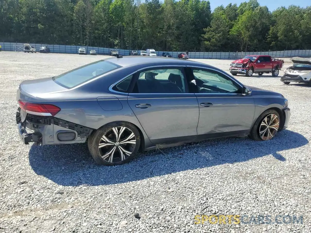 3 Photograph of a damaged car 1VWSA7A32NC007218 VOLKSWAGEN PASSAT 2022