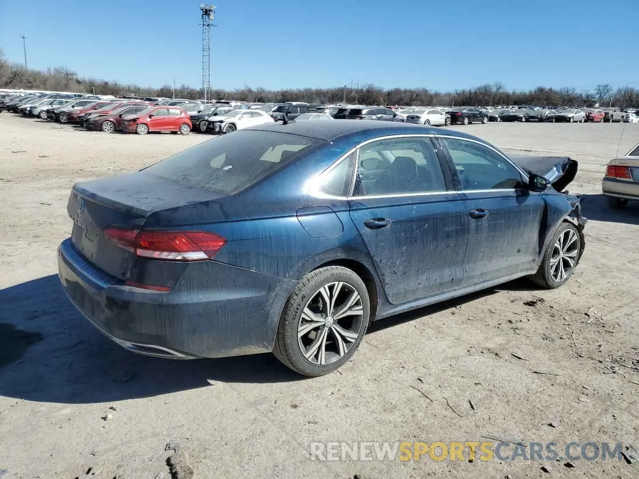 3 Photograph of a damaged car 1VWSA7A33NC003744 VOLKSWAGEN PASSAT 2022