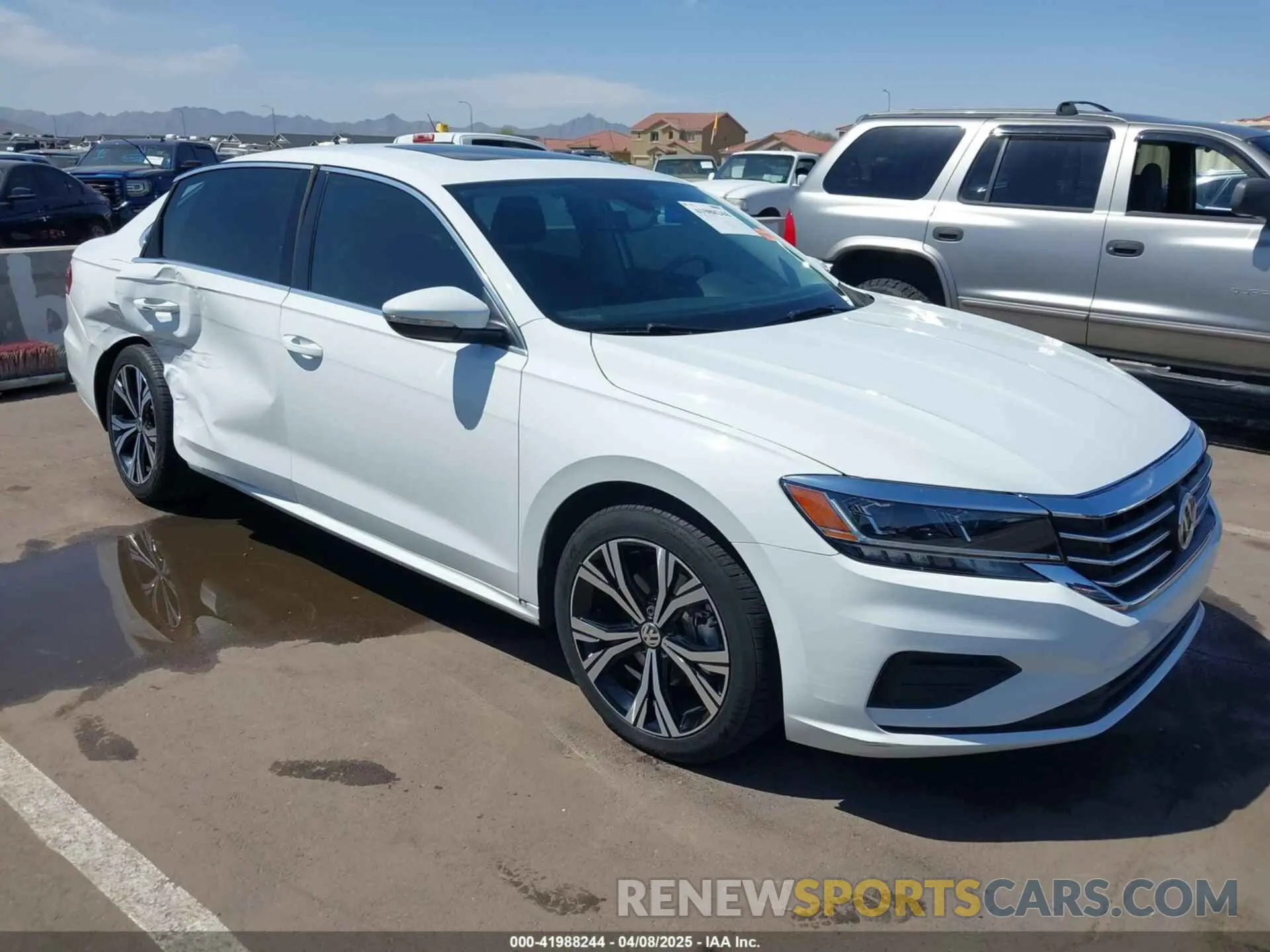 1 Photograph of a damaged car 1VWSA7A33NC004182 VOLKSWAGEN PASSAT 2022