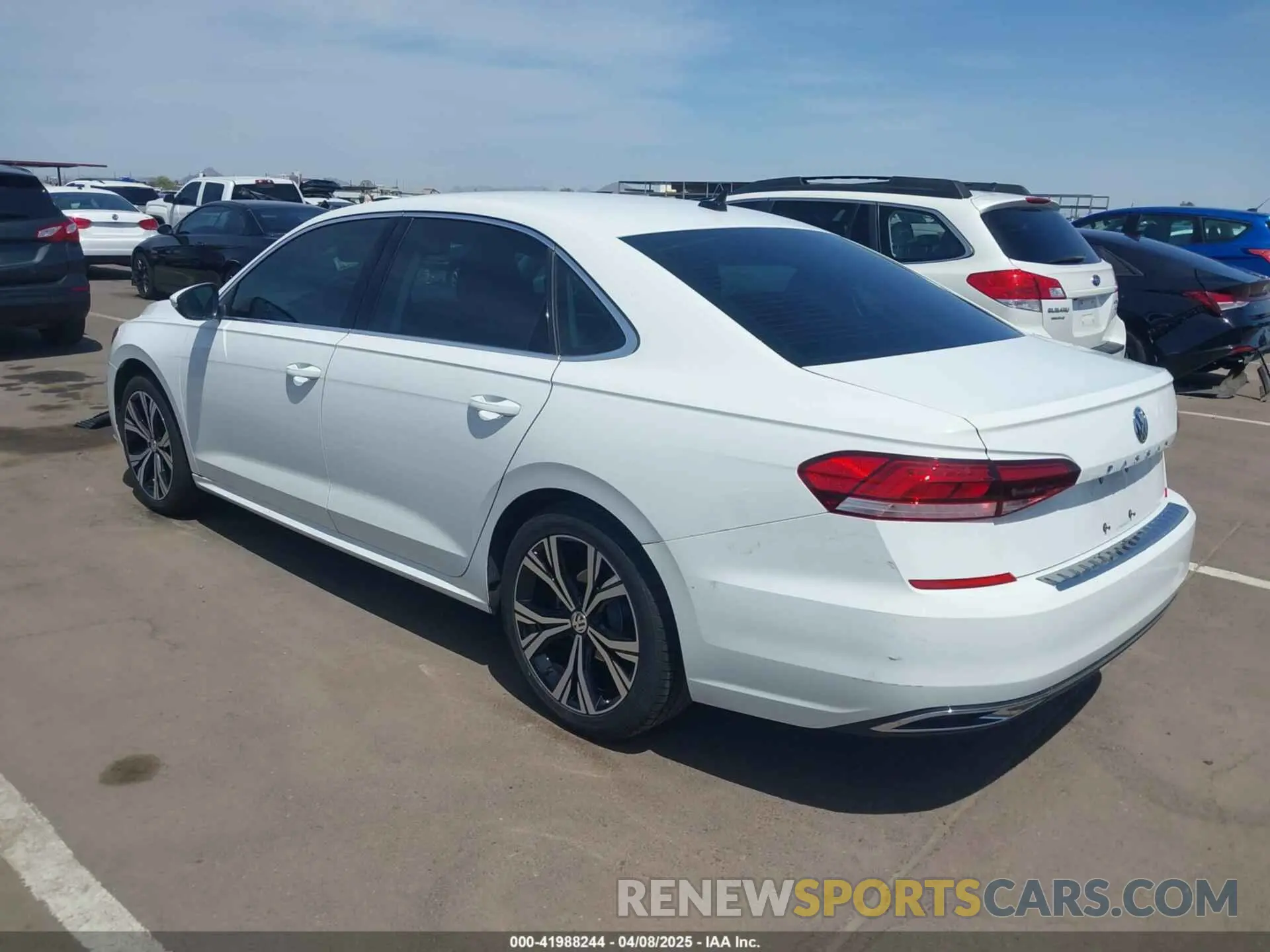 3 Photograph of a damaged car 1VWSA7A33NC004182 VOLKSWAGEN PASSAT 2022