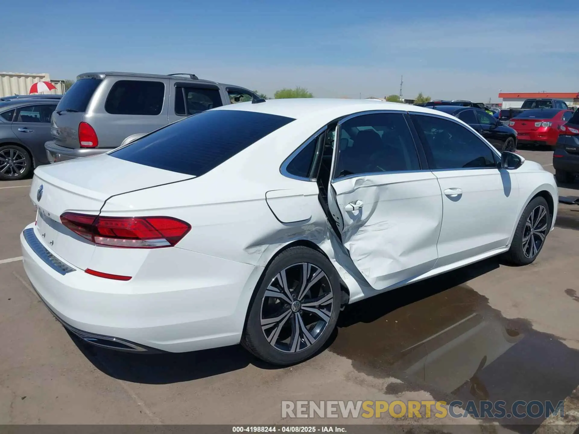6 Photograph of a damaged car 1VWSA7A33NC004182 VOLKSWAGEN PASSAT 2022