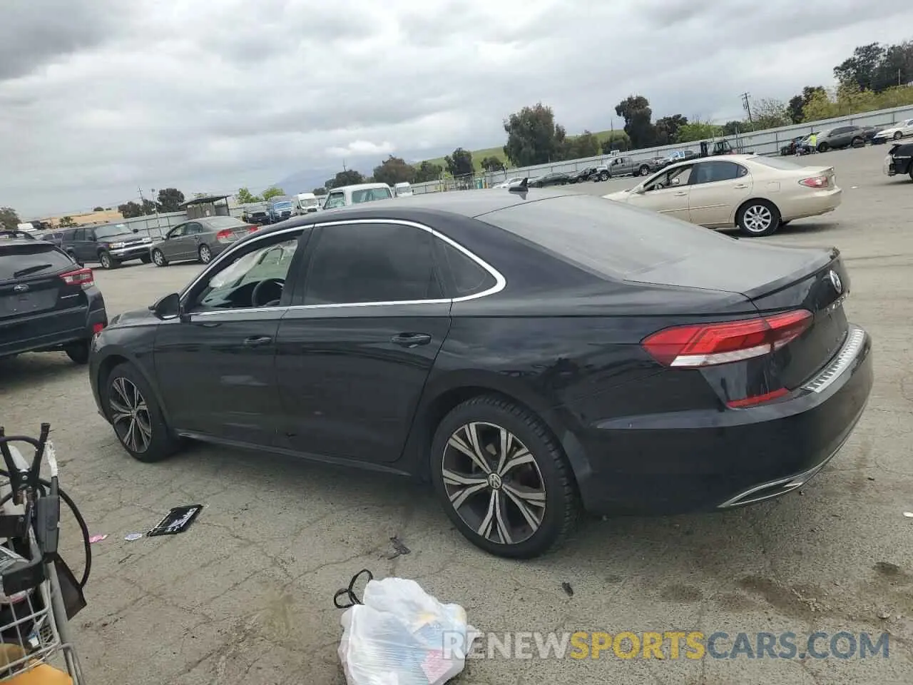 2 Photograph of a damaged car 1VWSA7A34NC010315 VOLKSWAGEN PASSAT 2022