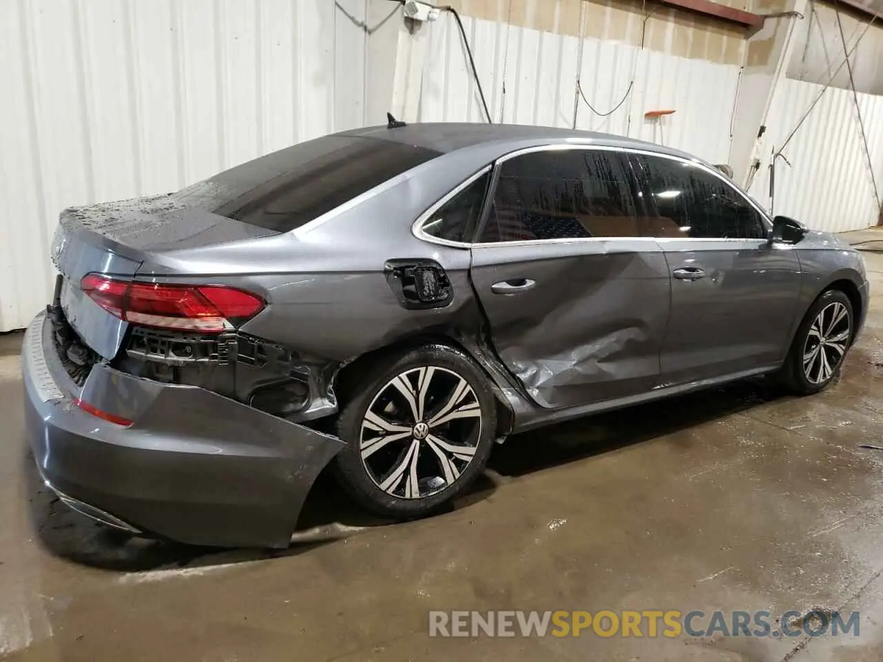 3 Photograph of a damaged car 1VWSA7A35NC000604 VOLKSWAGEN PASSAT 2022