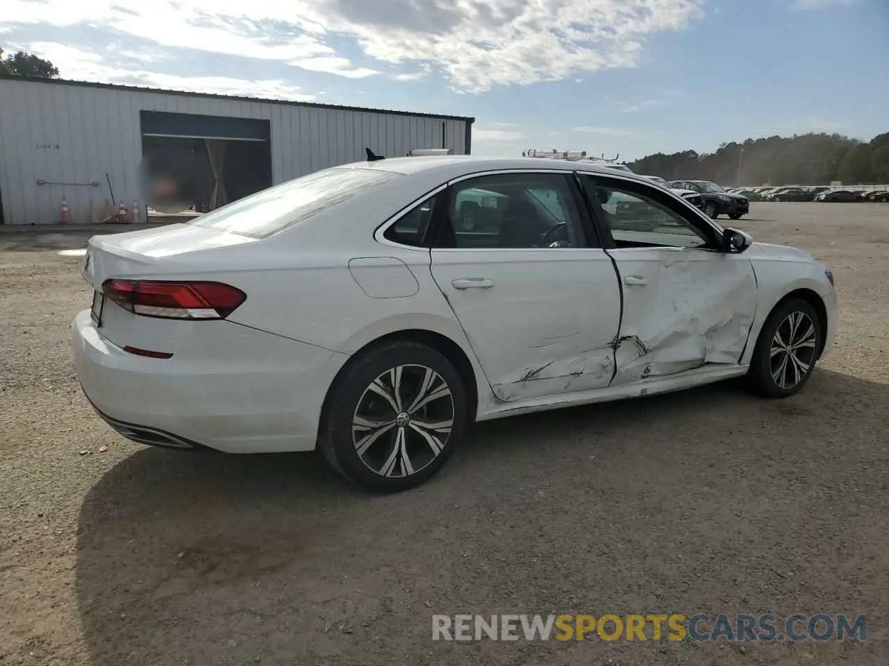 3 Photograph of a damaged car 1VWSA7A35NC000666 VOLKSWAGEN PASSAT 2022