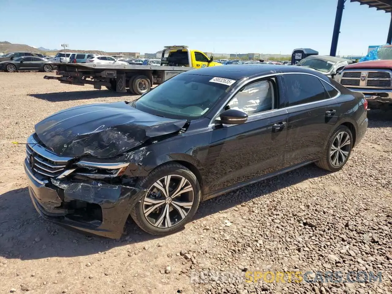 1 Фотография поврежденного автомобиля 1VWSA7A3XNC000341 VOLKSWAGEN PASSAT 2022