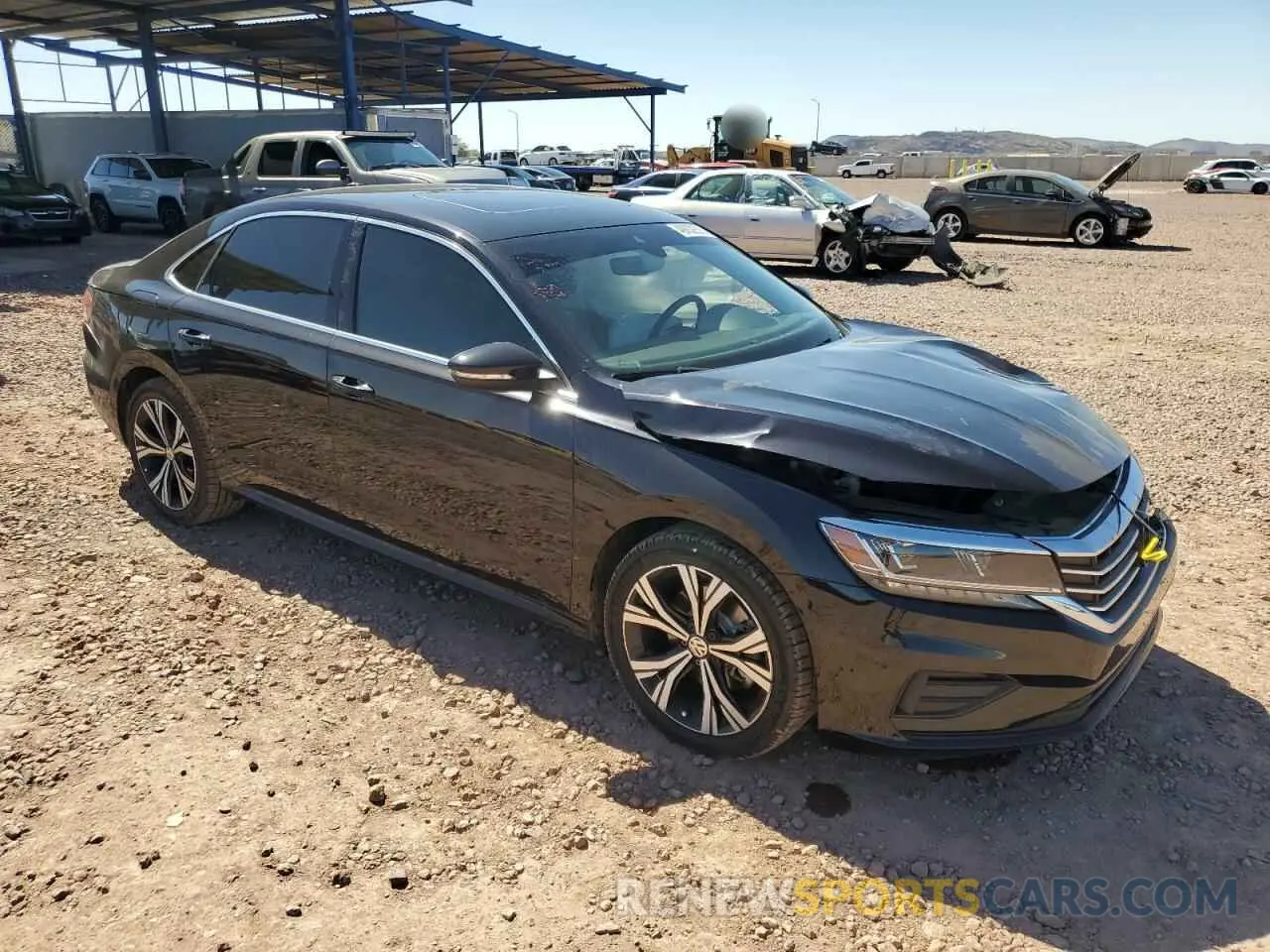 4 Фотография поврежденного автомобиля 1VWSA7A3XNC000341 VOLKSWAGEN PASSAT 2022