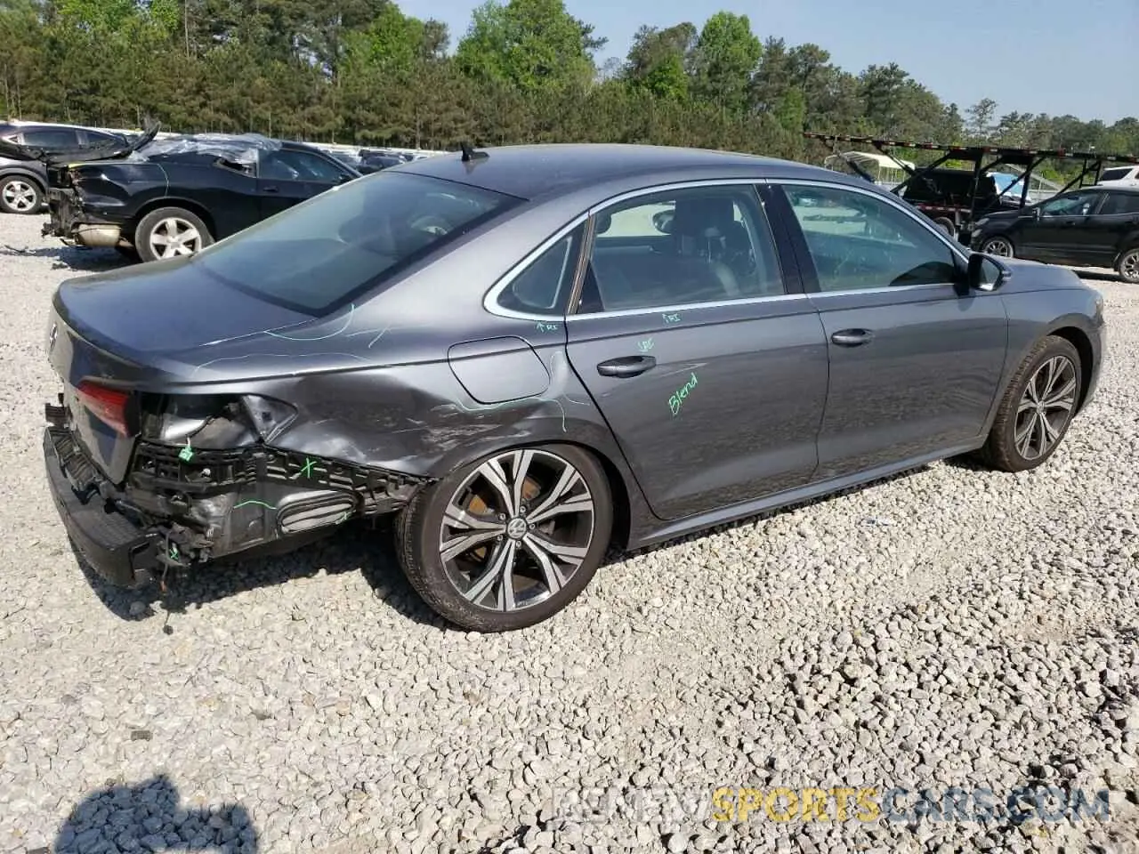 3 Фотография поврежденного автомобиля 1VWSA7A3XNC003403 VOLKSWAGEN PASSAT 2022