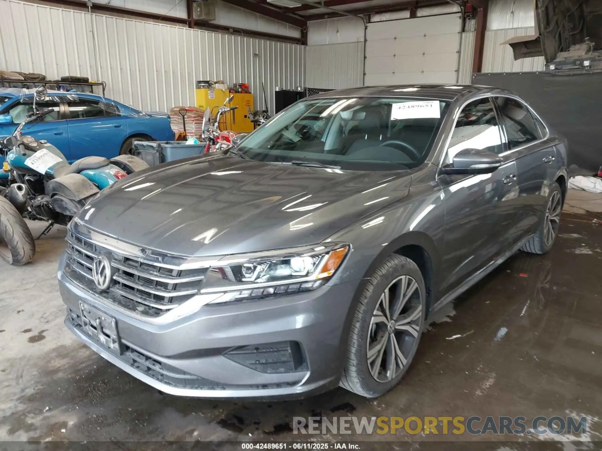 2 Фотография поврежденного автомобиля 1VWSA7A3XNC003854 VOLKSWAGEN PASSAT 2022