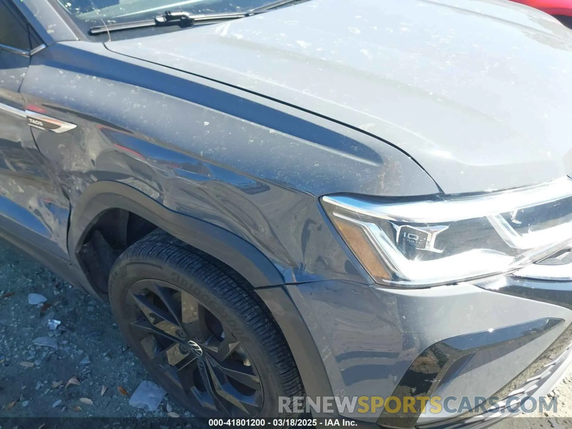 6 Photograph of a damaged car 3VV1X7B28NM013463 VOLKSWAGEN TAOS 2022