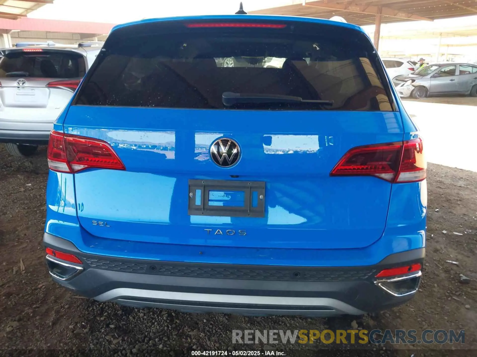 16 Photograph of a damaged car 3VV1X7B29NM003637 VOLKSWAGEN TAOS 2022
